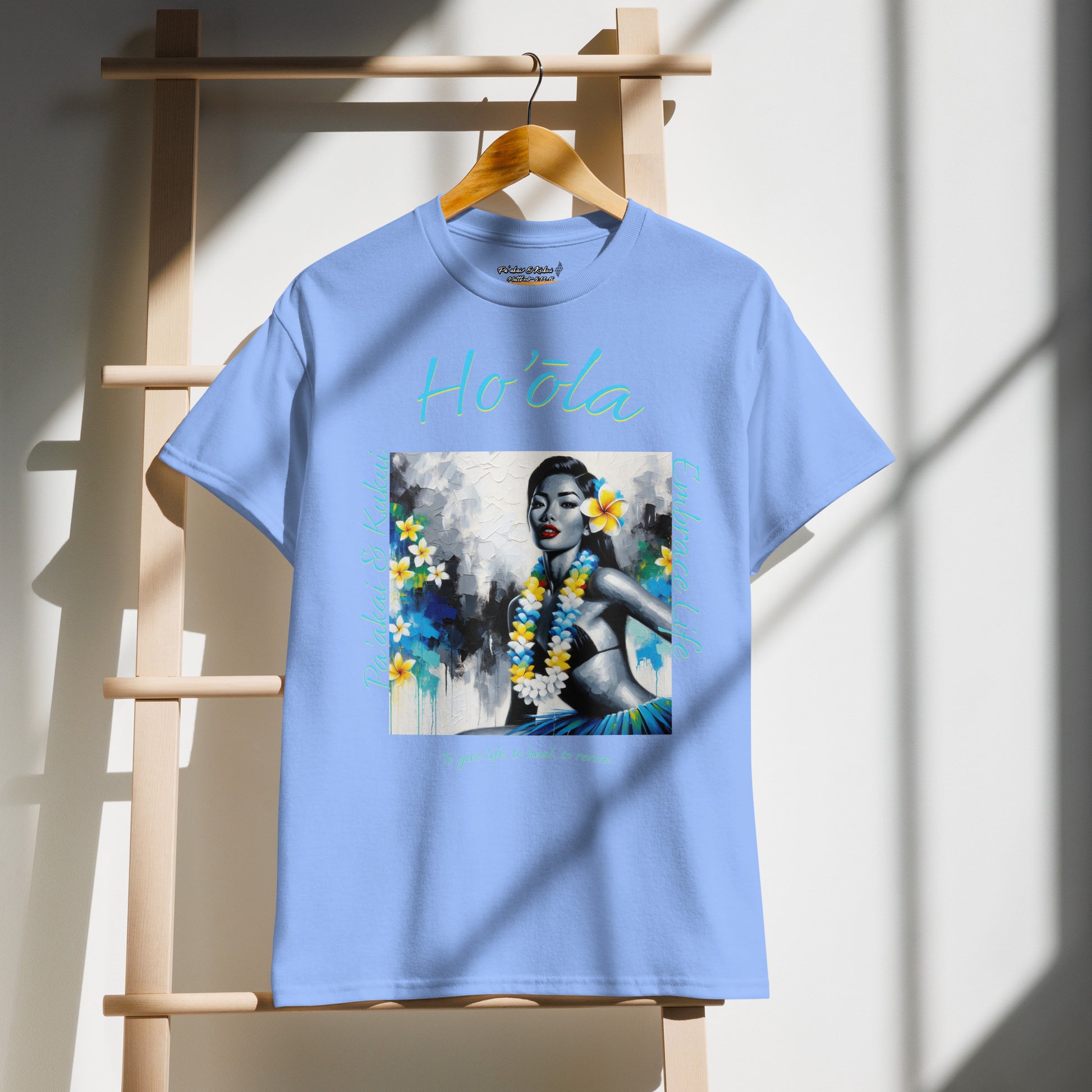 Aloha Wahine Hawai'i - DryBlend® T-Shirt T-shirt Pa'akai & Kukui
