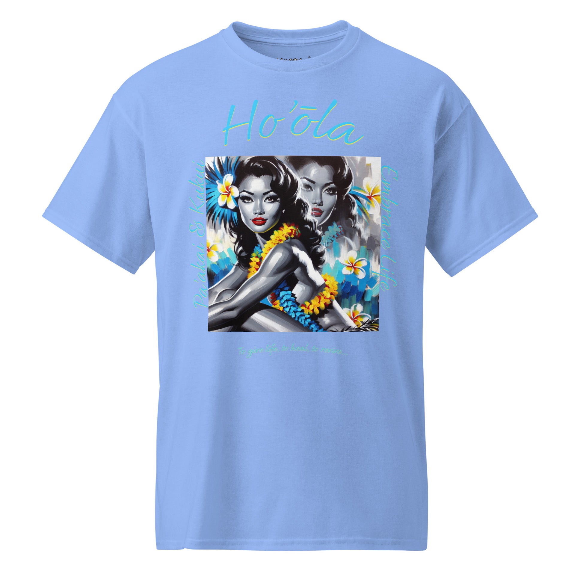 Aloha Wahine Hawai'i - DryBlend® T-Shirt T-shirt Pa'akai & Kukui