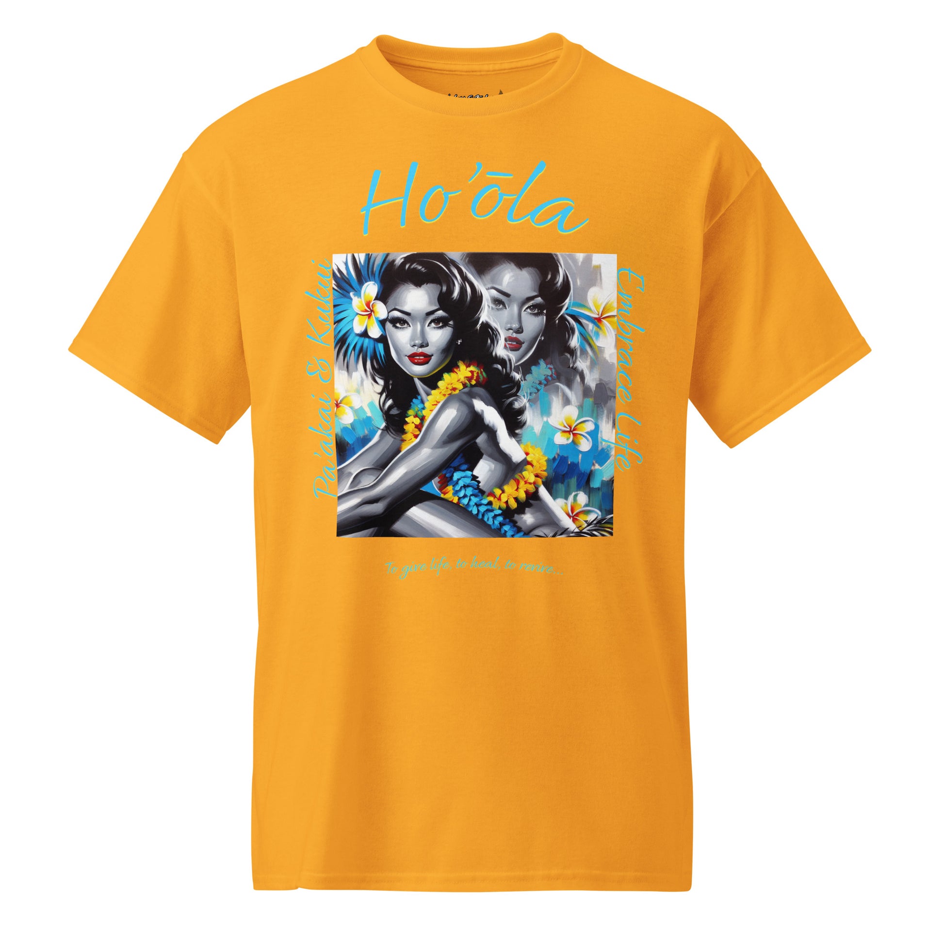 Aloha Wahine Hawai'i - DryBlend® T-Shirt T-shirt Pa'akai & Kukui