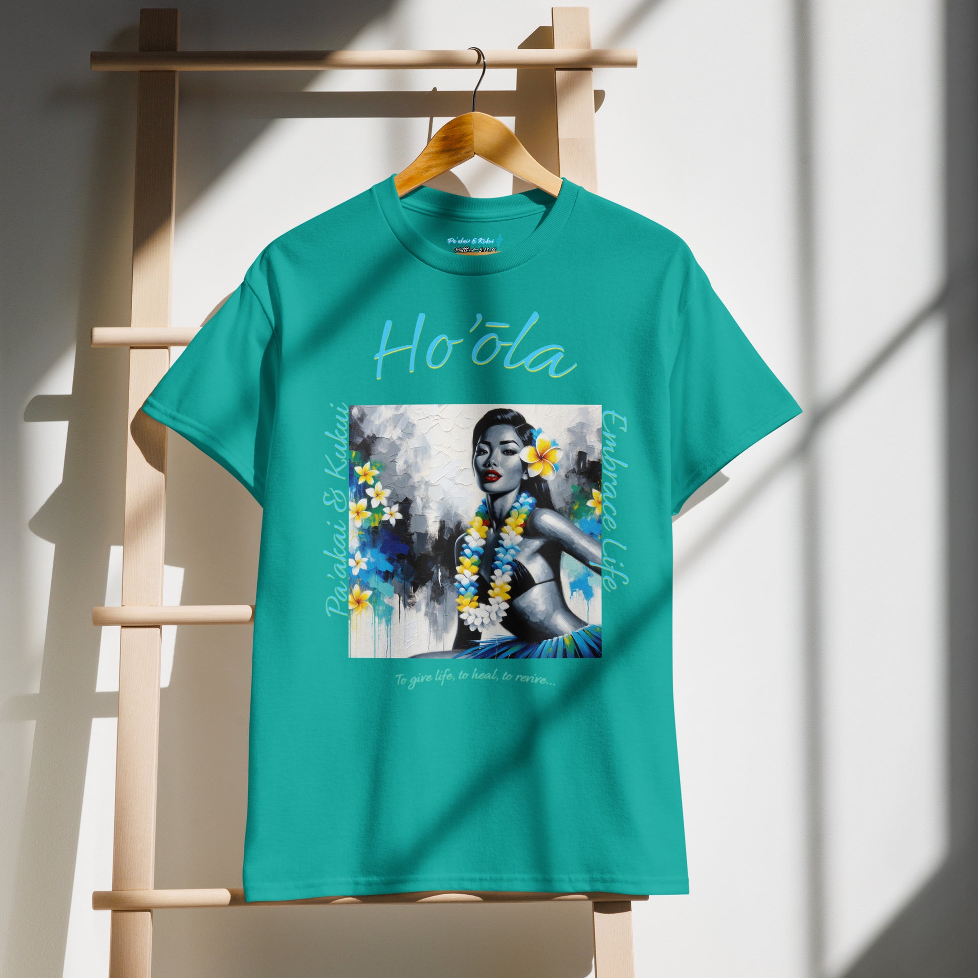 Aloha Wahine Hawai'i - DryBlend® T-Shirt T-shirt Pa'akai & Kukui