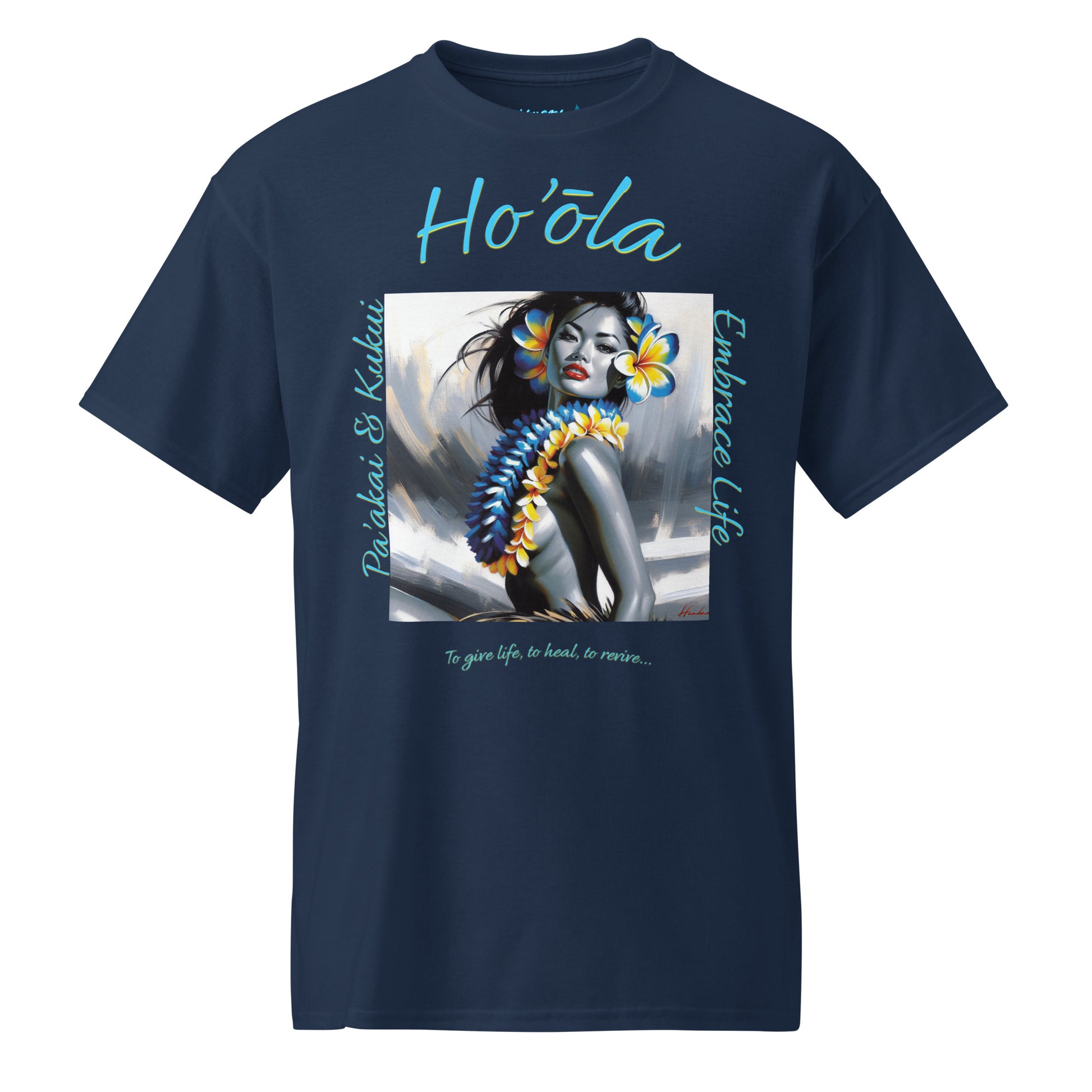 Aloha Wahine Hawai'i - DryBlend® T-Shirt T-shirt Pa'akai & Kukui