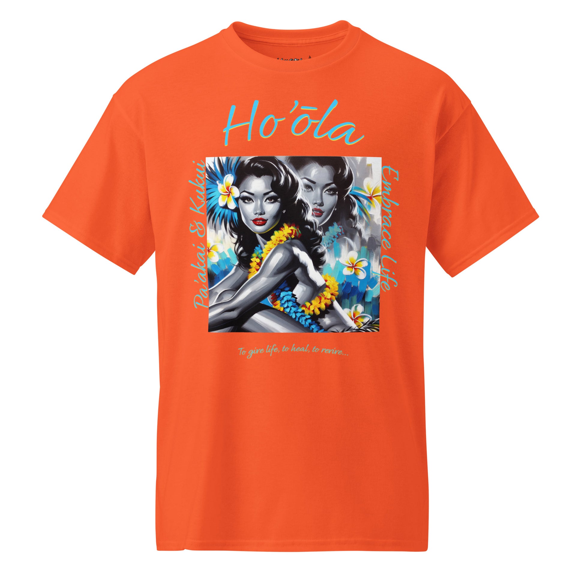 Aloha Wahine Hawai'i - DryBlend® T-Shirt T-shirt Pa'akai & Kukui