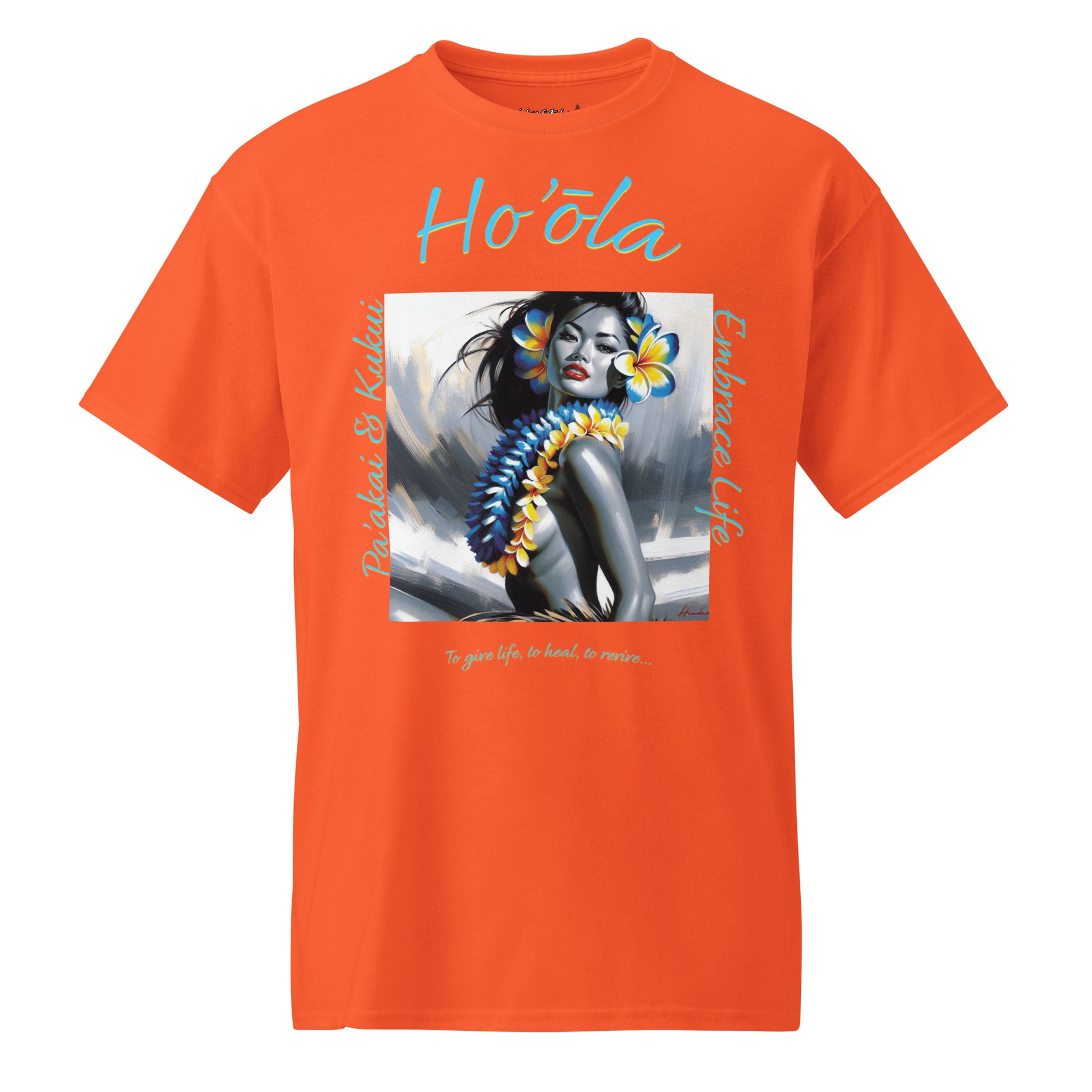 Aloha Wahine Hawai'i - DryBlend® T-Shirt T-shirt Pa'akai & Kukui