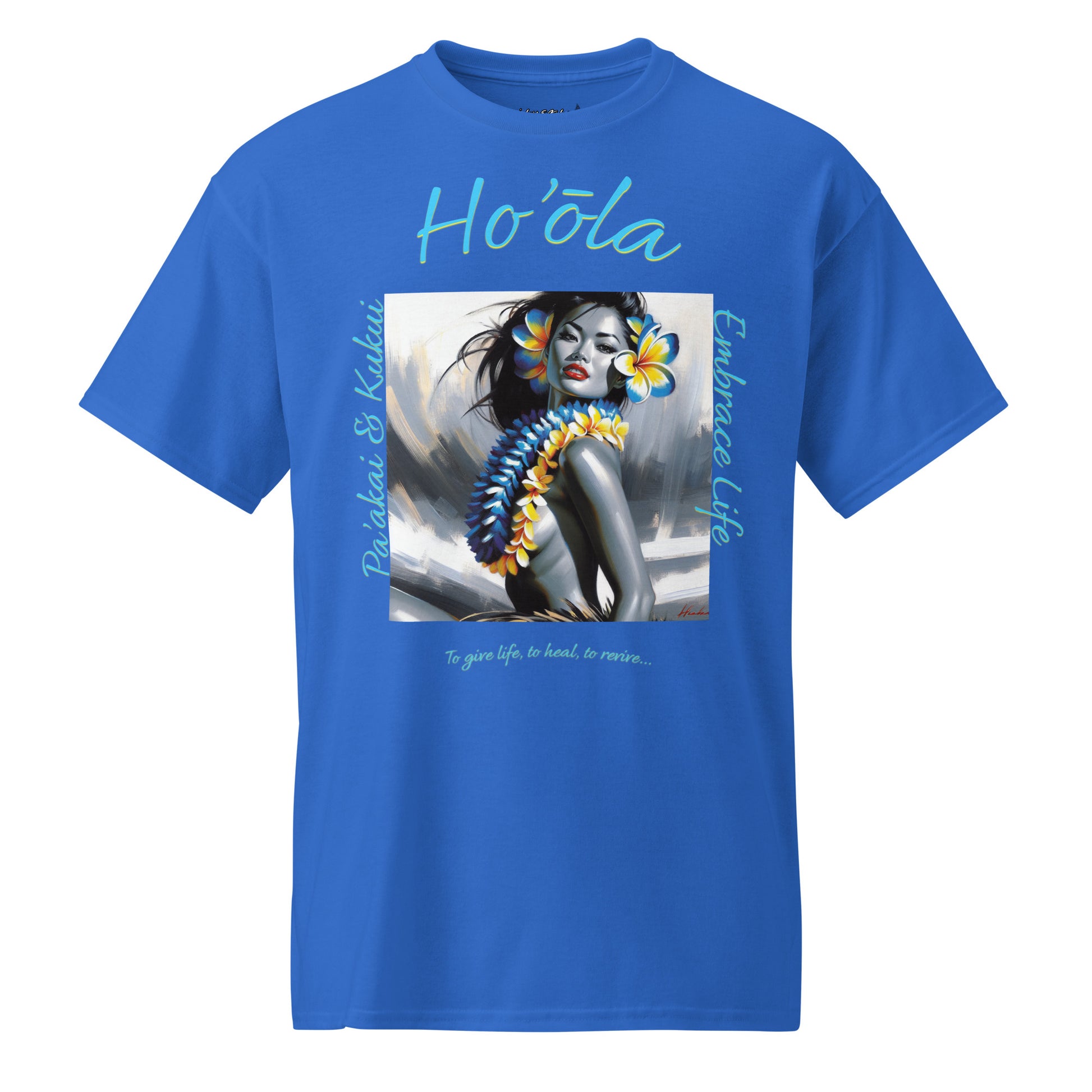 Aloha Wahine Hawai'i - DryBlend® T-Shirt T-shirt Pa'akai & Kukui