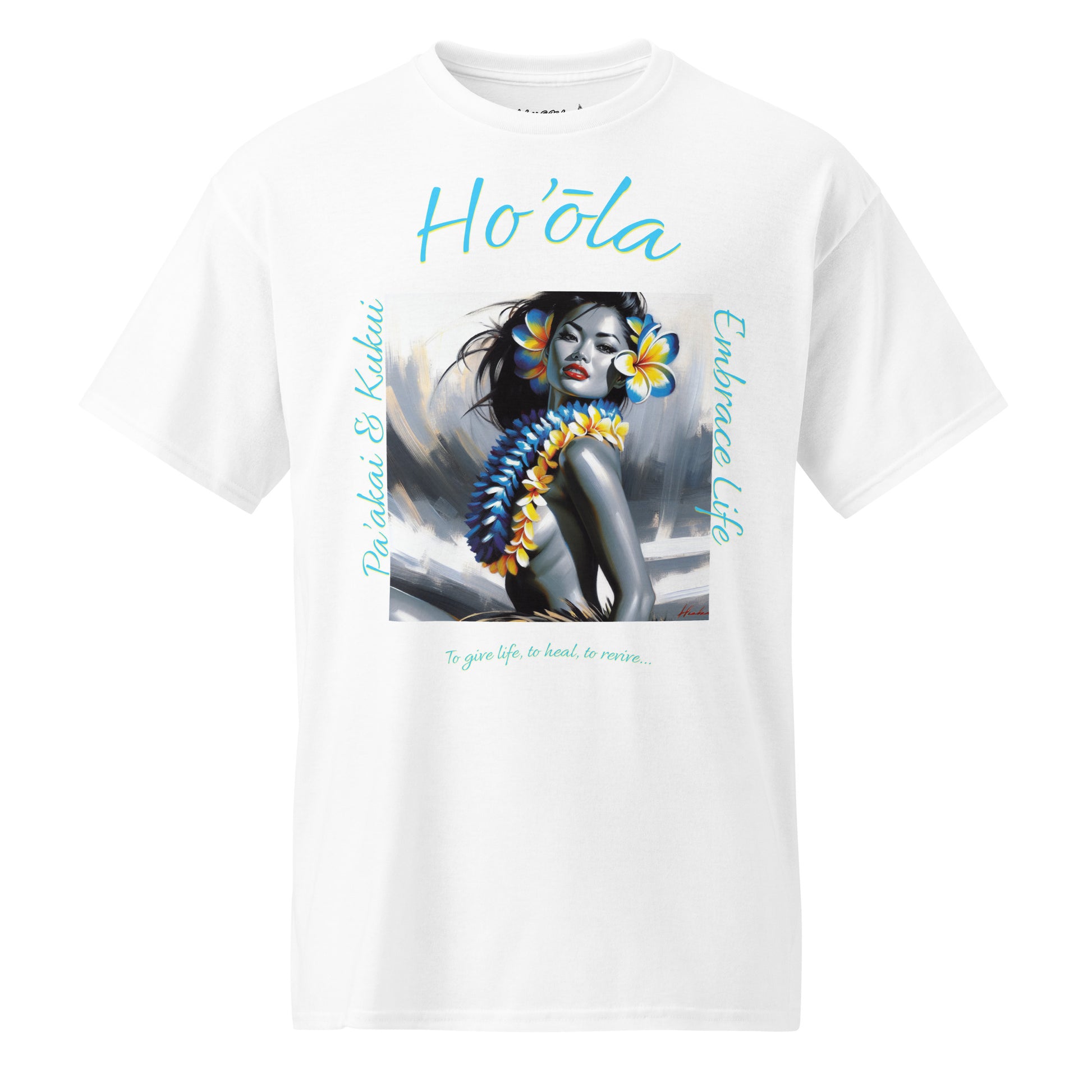 Aloha Wahine Hawai'i - DryBlend® T-Shirt T-shirt Pa'akai & Kukui