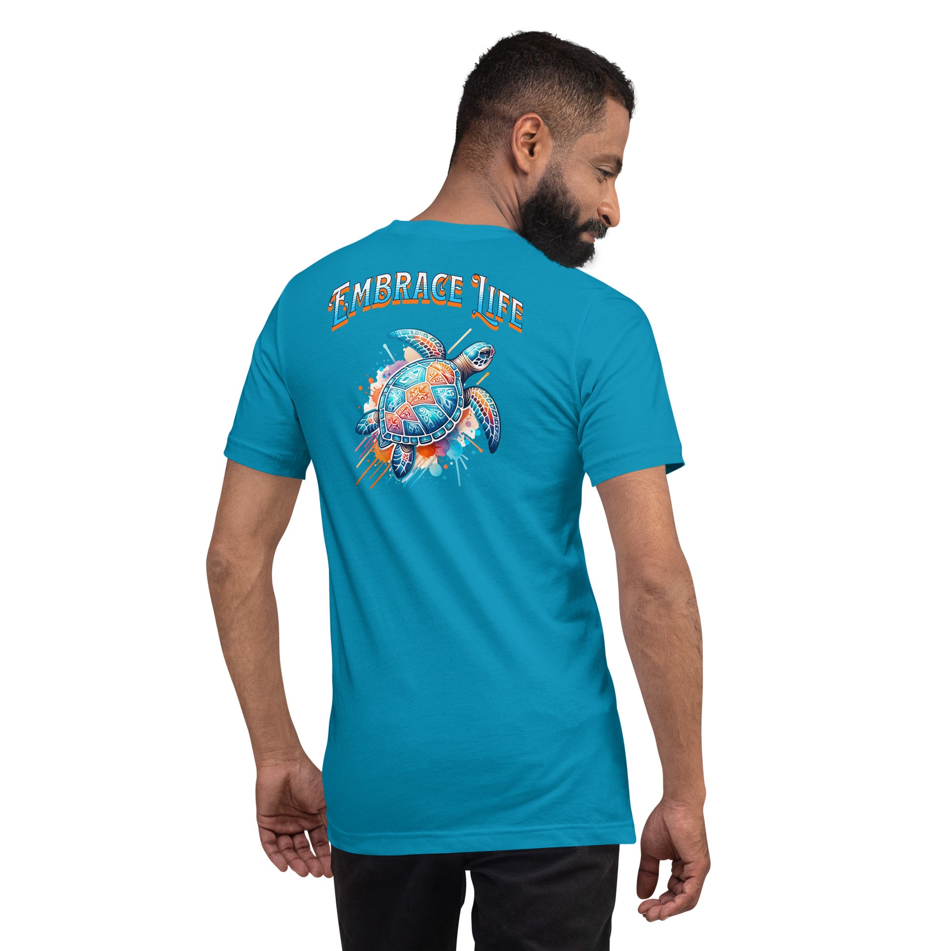 Tribal Sea Turtle t-shirt T-shirt Pa'akai & Kukui