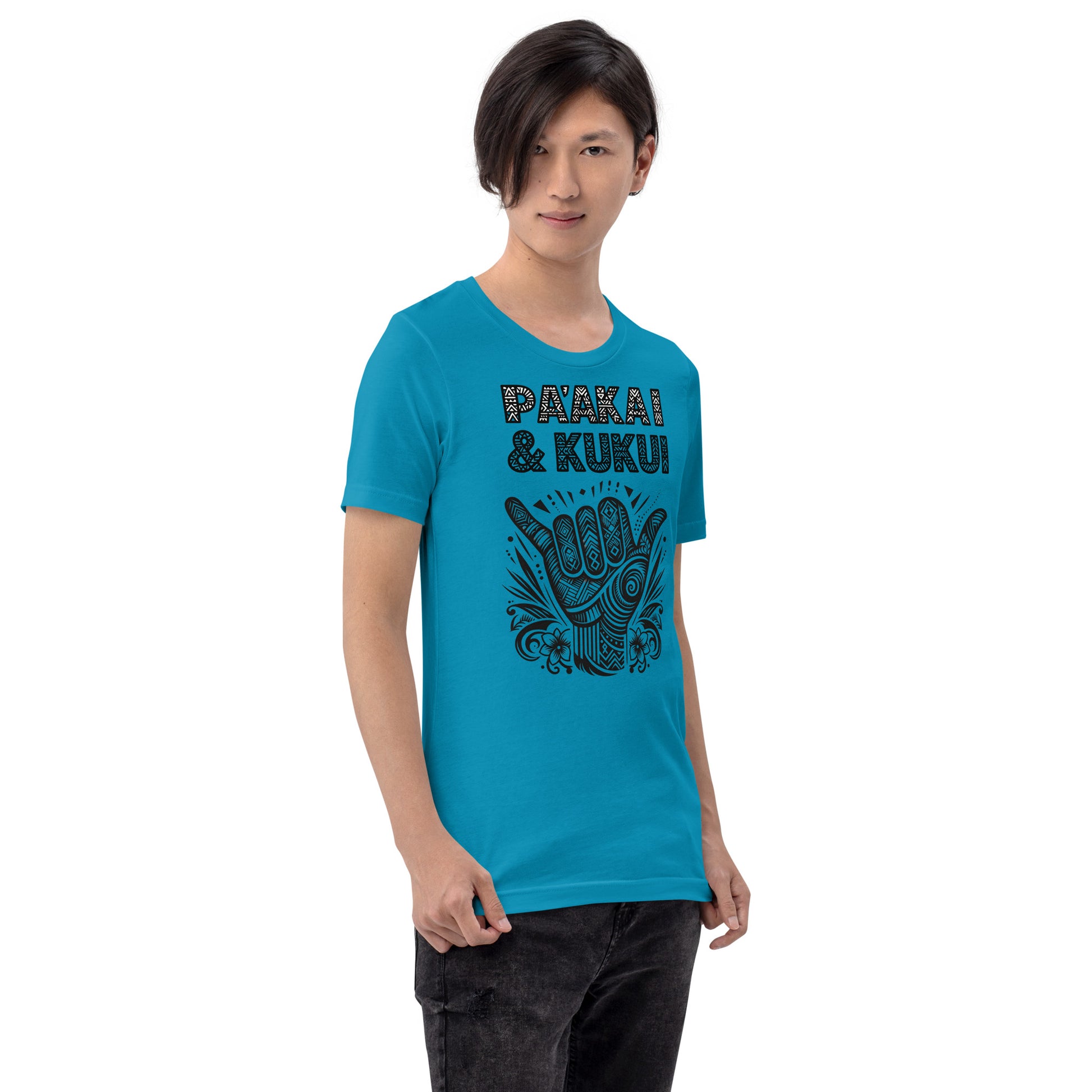 Tribal Shaka T-shirt T-shirt Pa'akai & Kukui