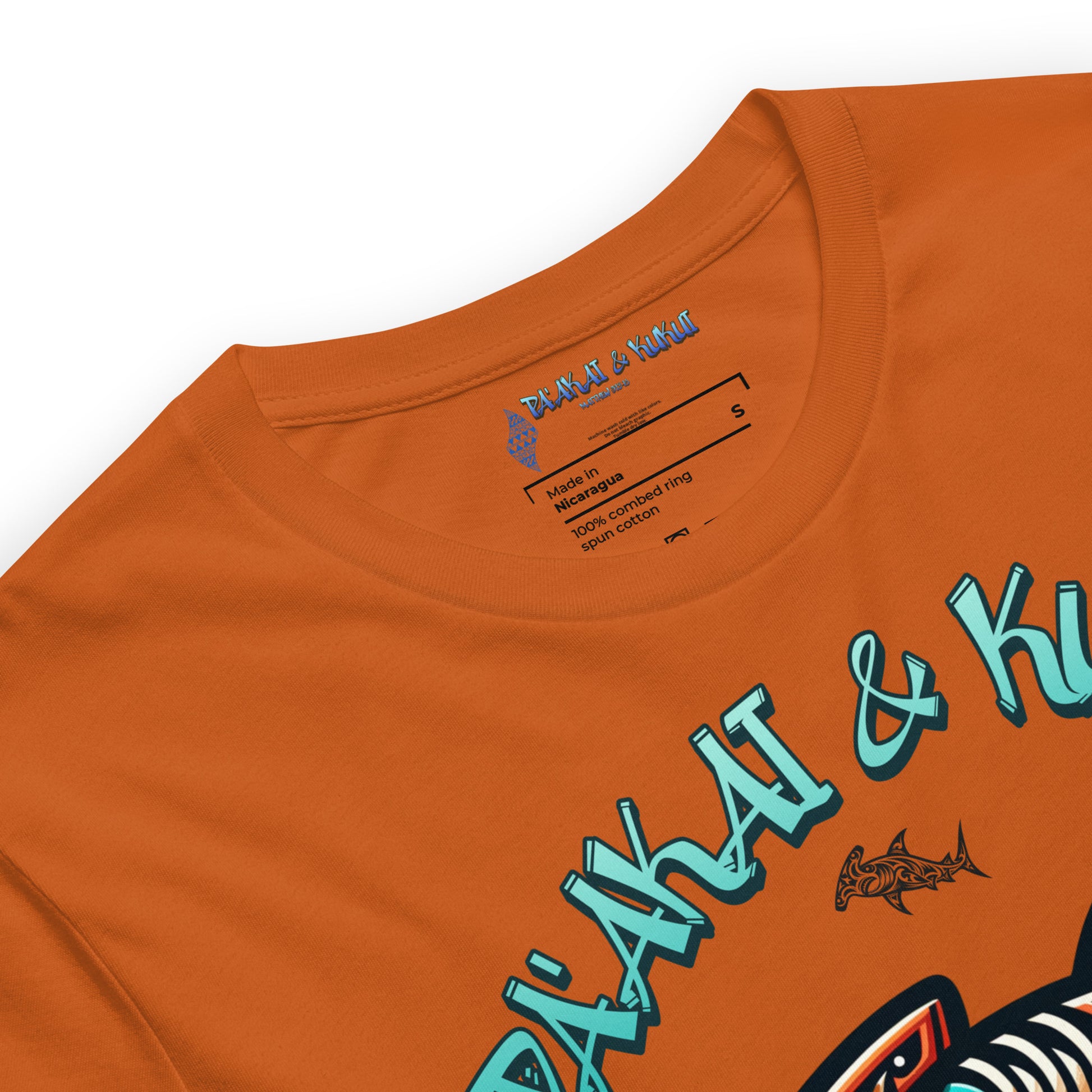 Tribal Shark Unisex t-shirt T-shirt Pa'akai & Kukui