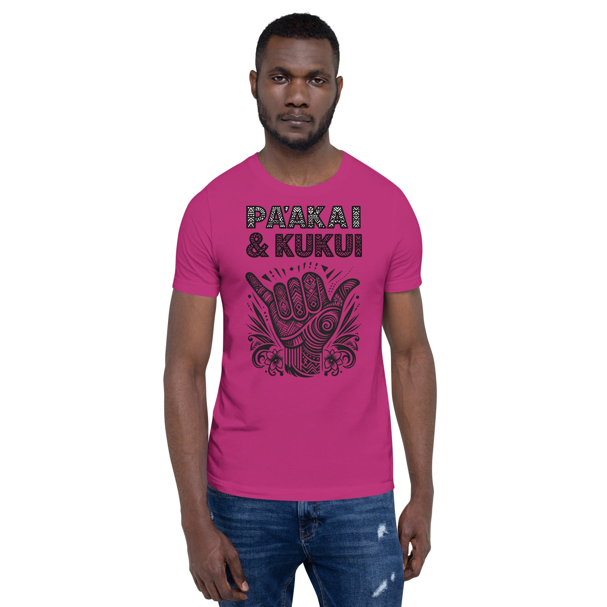 Tribal Shaka T-shirt T-shirt Pa'akai & Kukui
