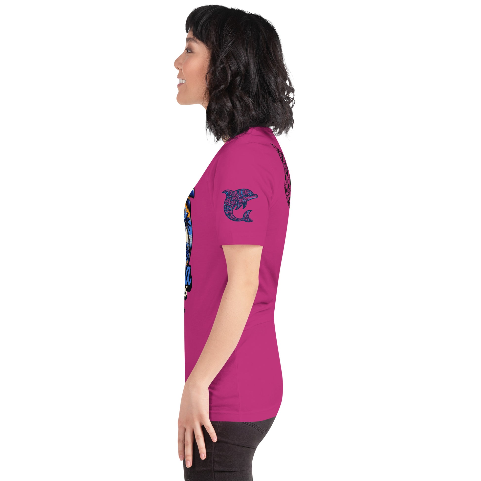 Aloha Vibes (Blue) womens t-shirt T-shirt Pa'akai & Kukui