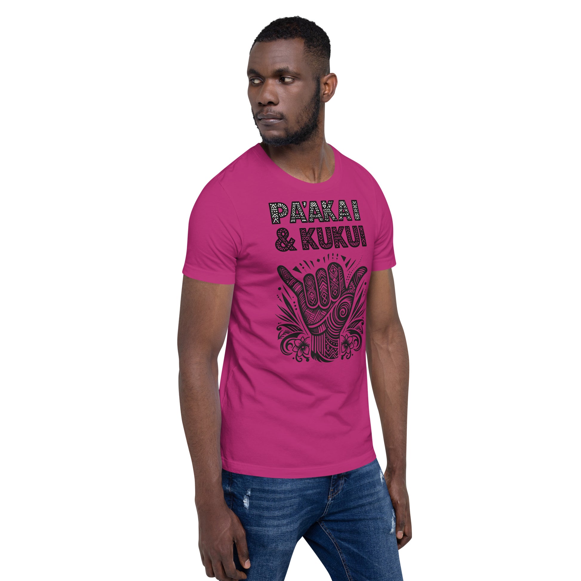 Tribal Shaka T-shirt T-shirt Pa'akai & Kukui