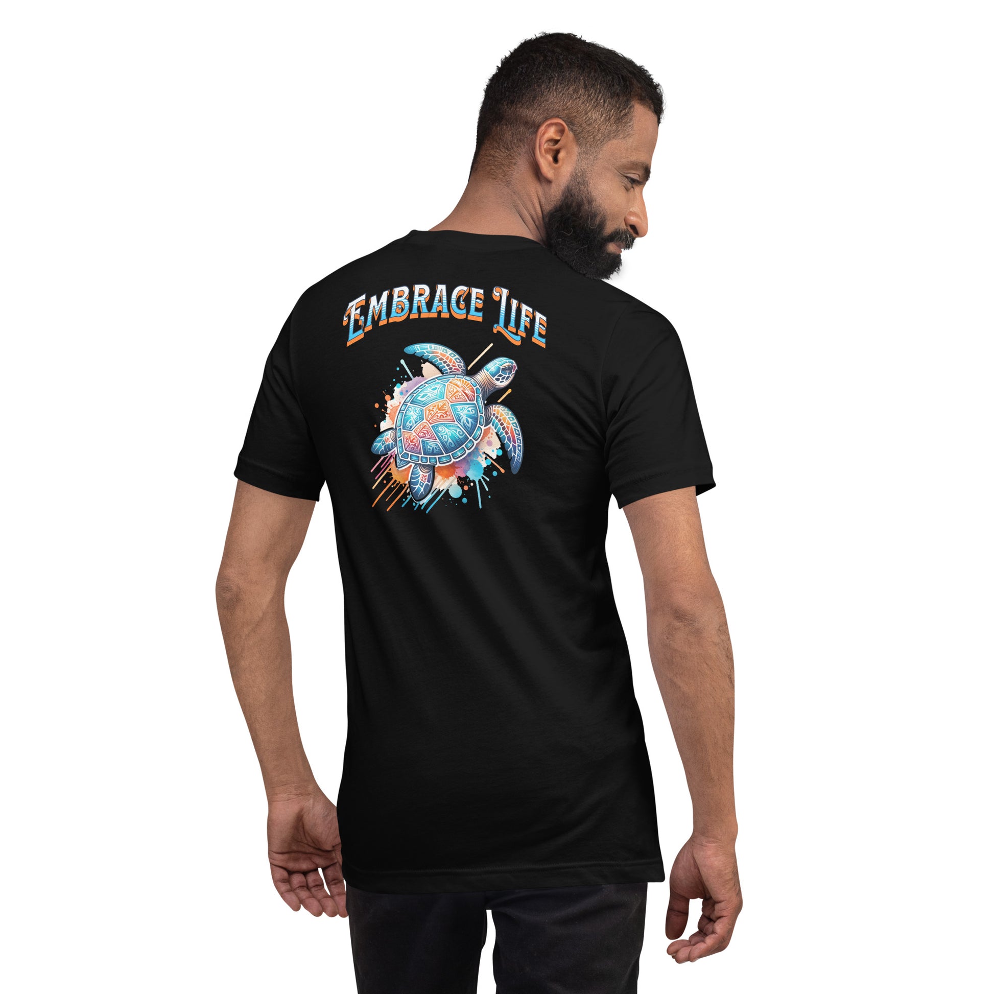Tribal Sea Turtle t-shirt T-shirt Pa'akai & Kukui