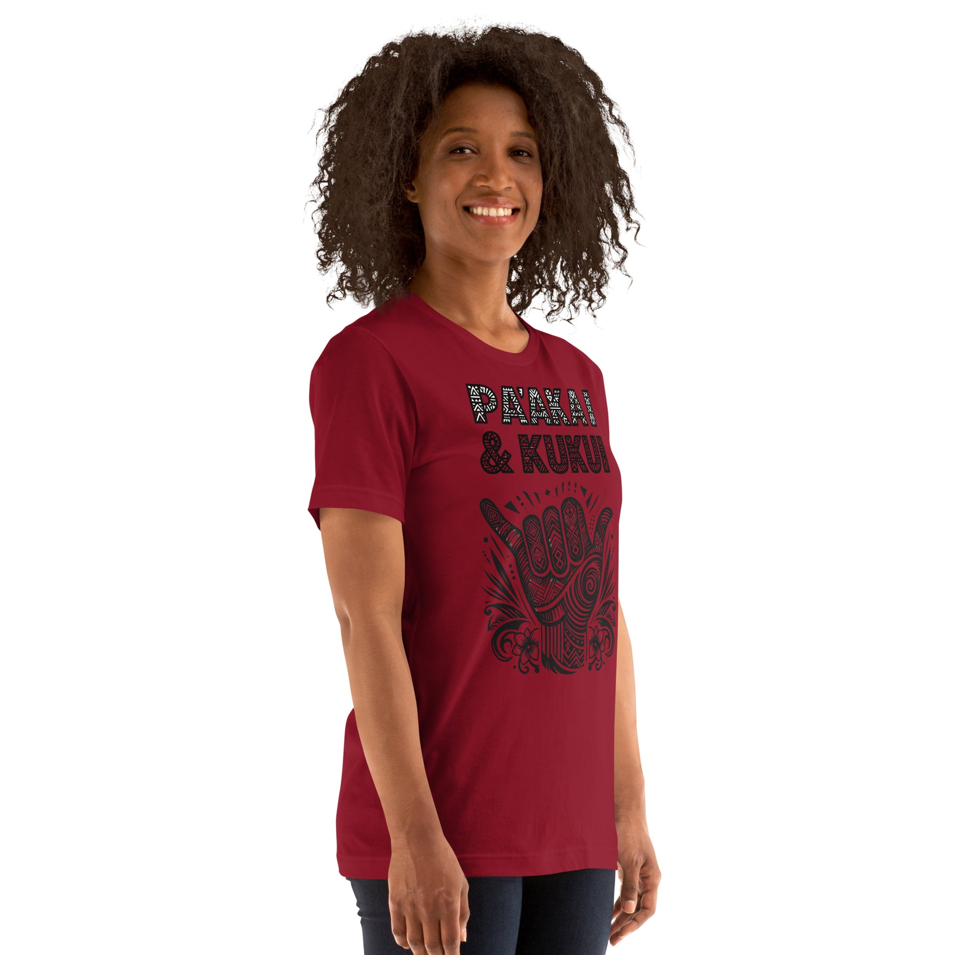 Tribal Shaka T-shirt T-shirt Pa'akai & Kukui