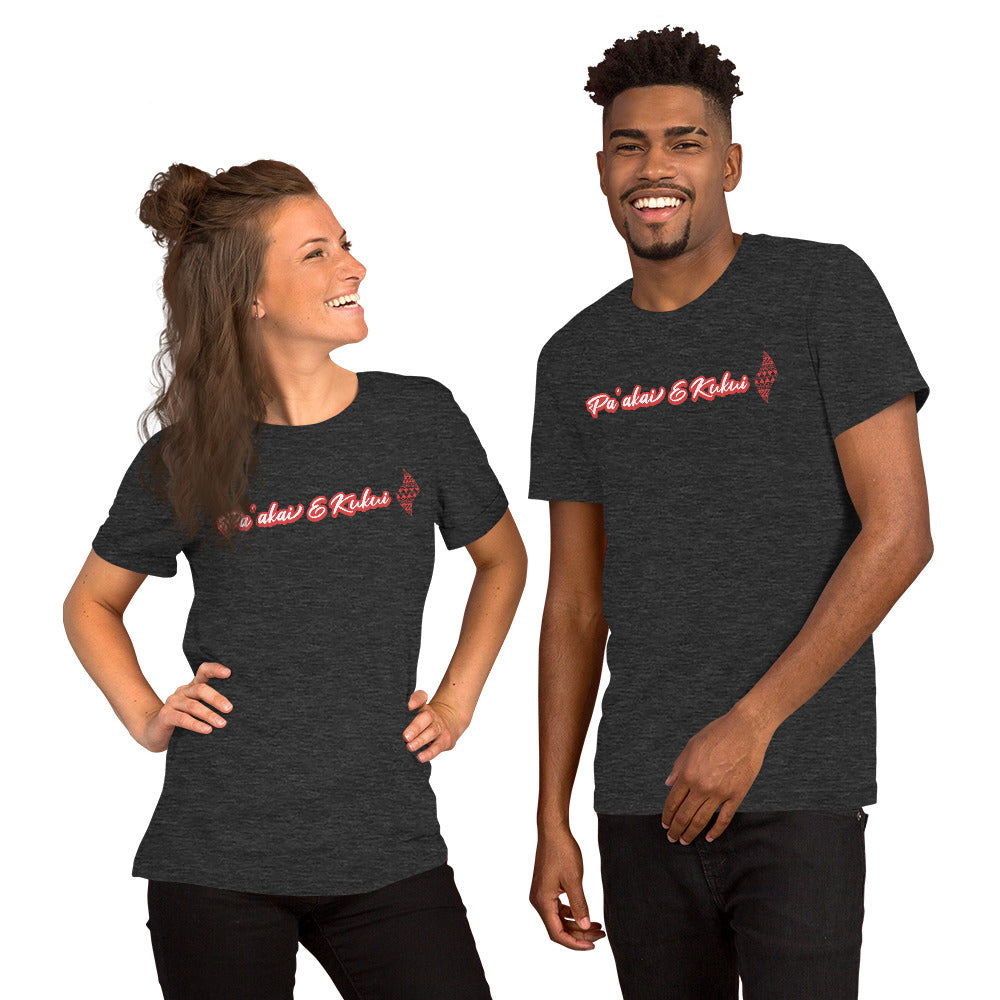 Embrace Life t-shirt T-shirt Pa'akai & Kukui Dark Grey Heather S