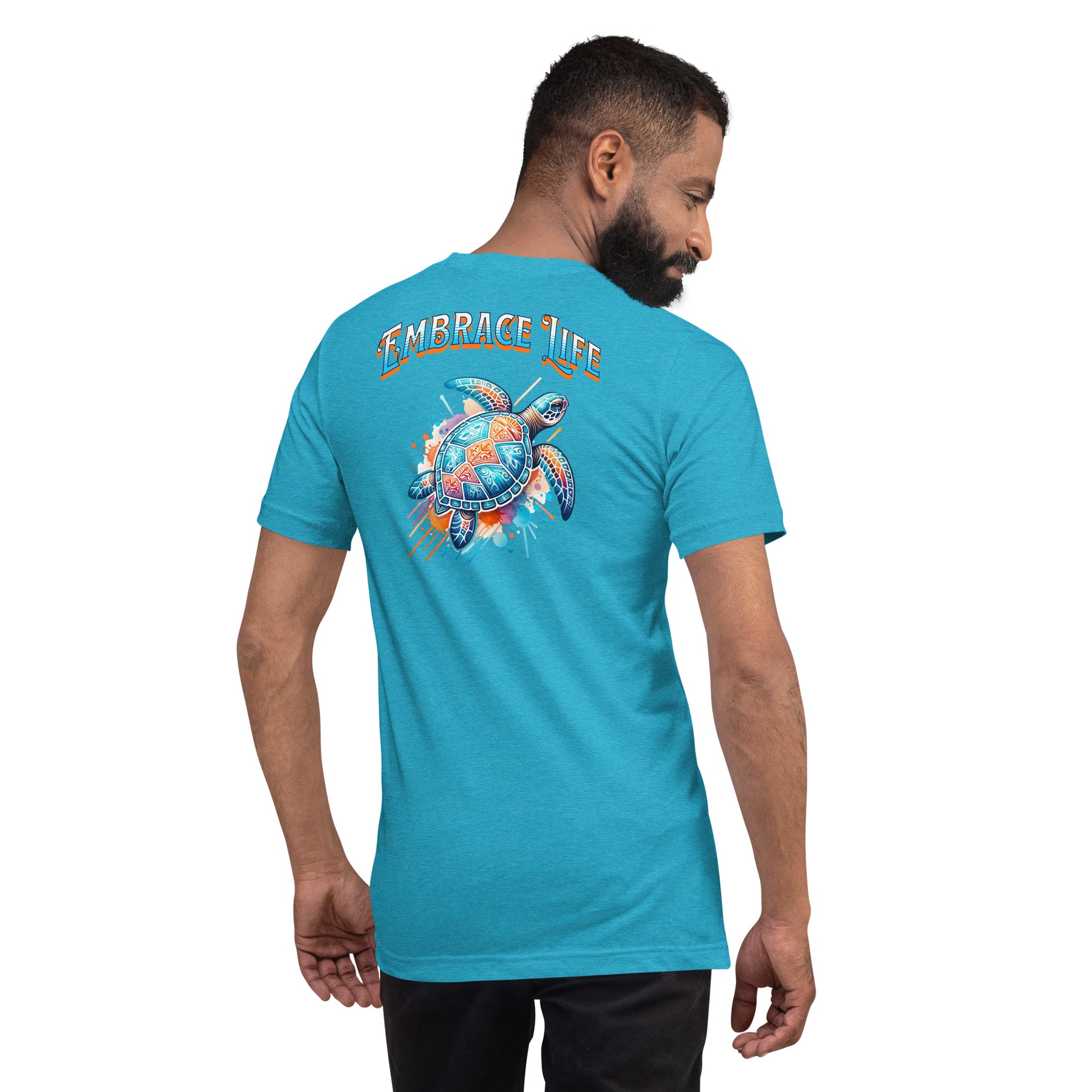 Tribal Sea Turtle t-shirt T-shirt Pa'akai & Kukui