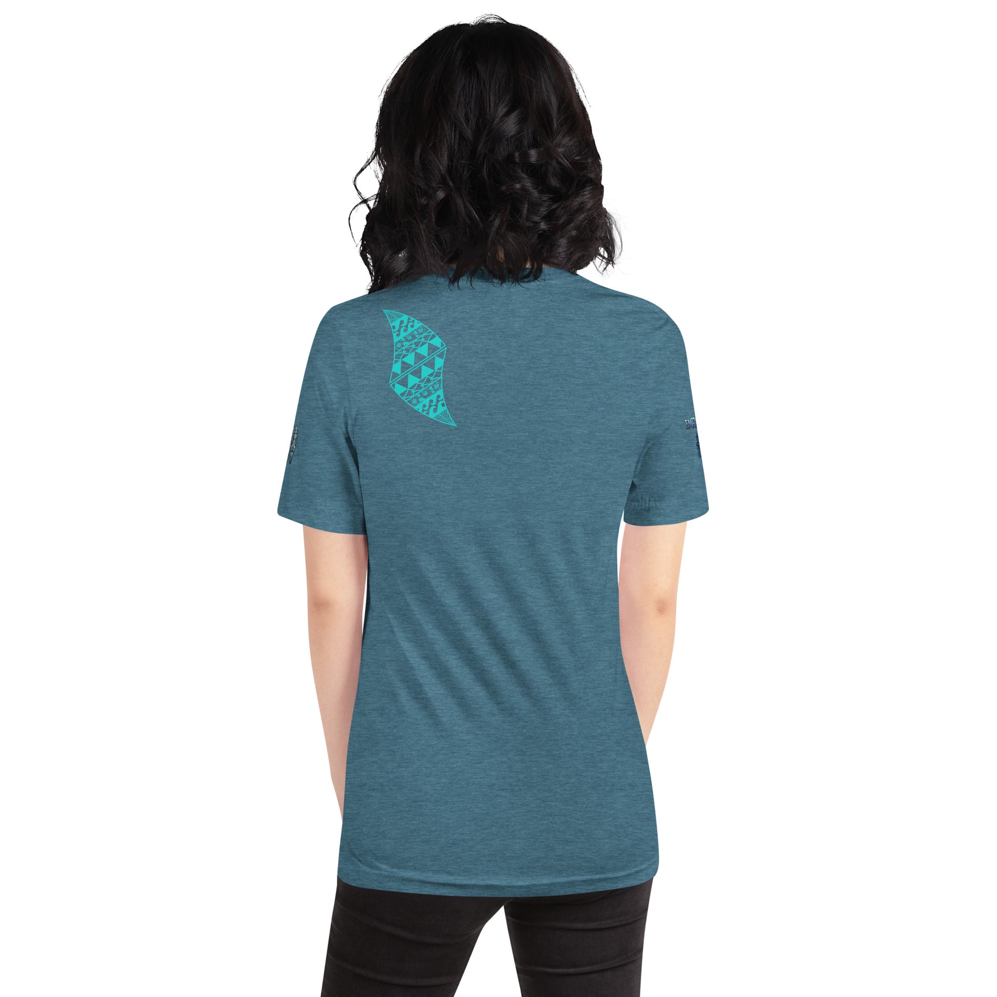 Tribal Shark Unisex t-shirt T-shirt Pa'akai & Kukui