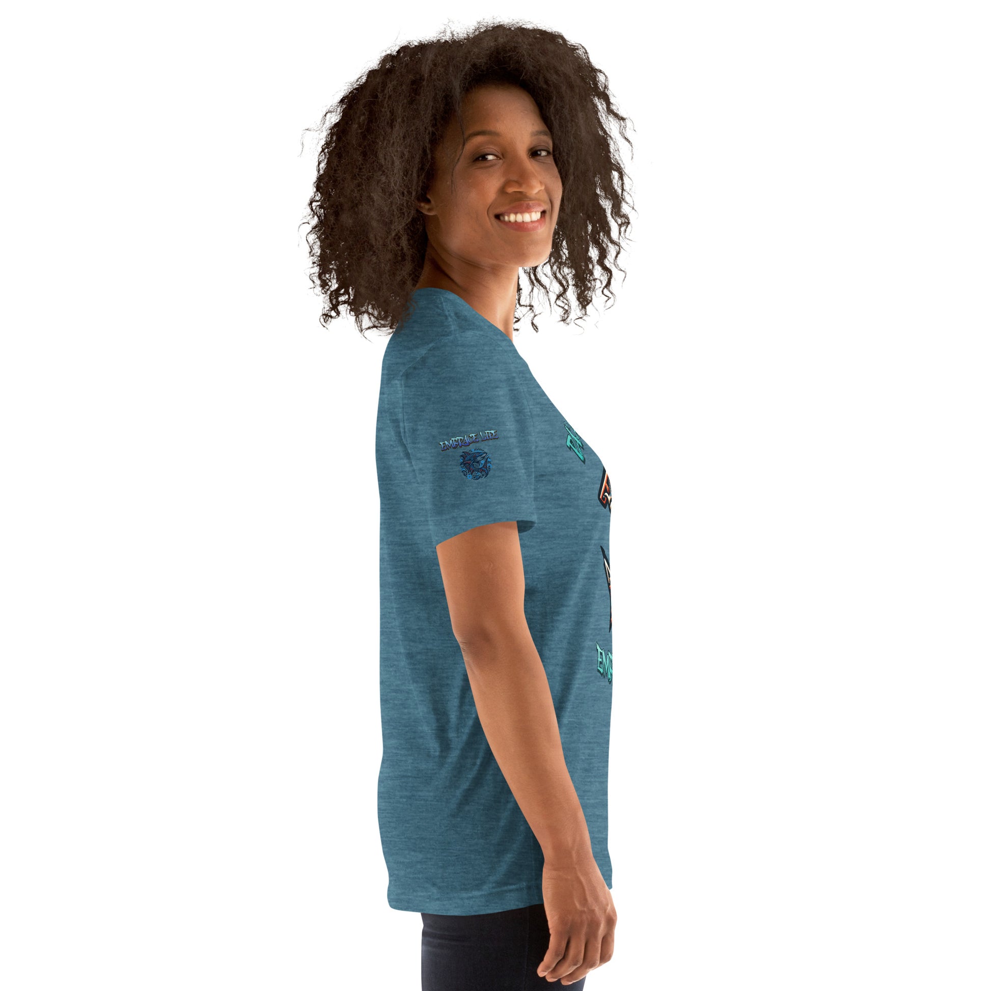 Tribal Shark Unisex t-shirt T-shirt Pa'akai & Kukui