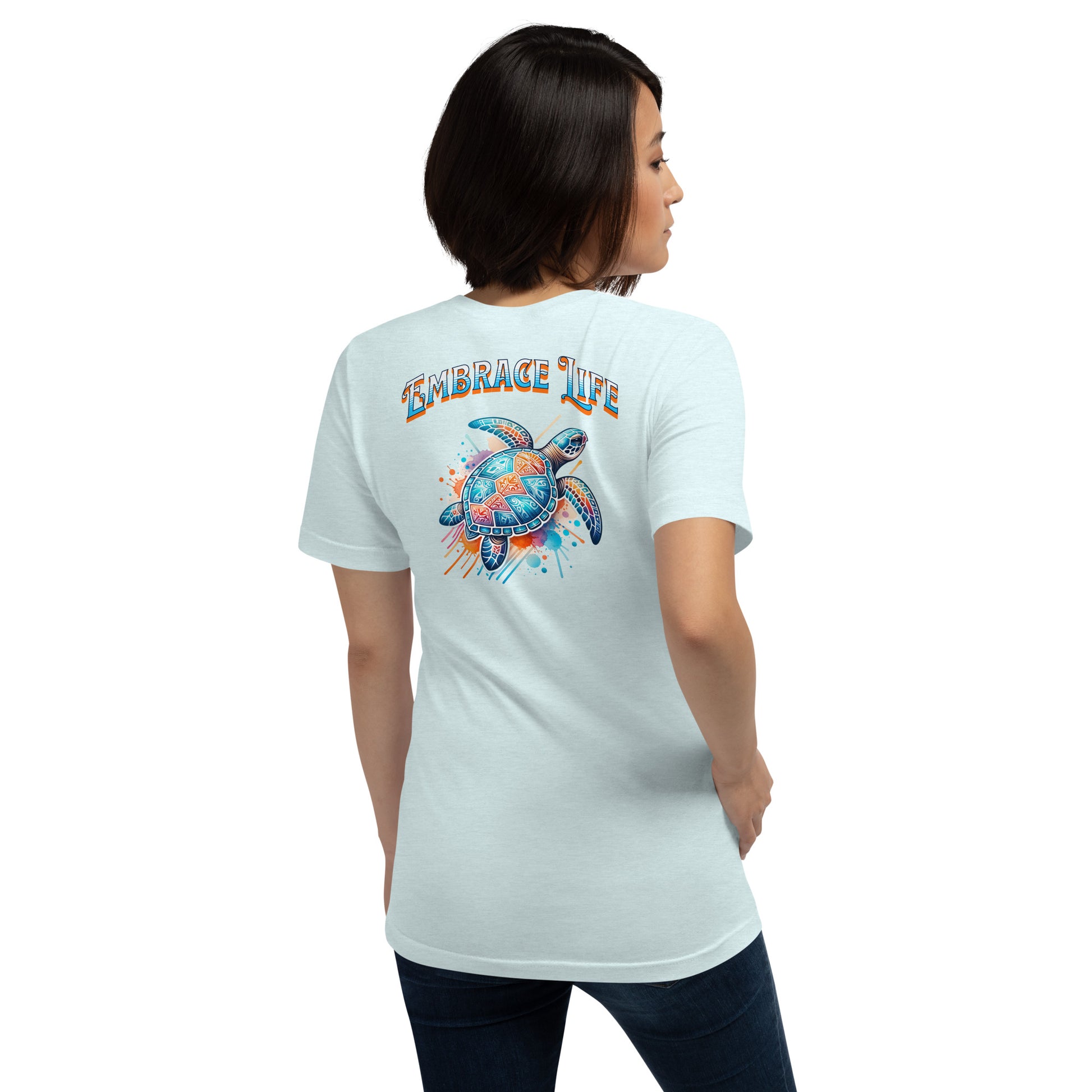 Tribal Sea Turtle t-shirt T-shirt Pa'akai & Kukui