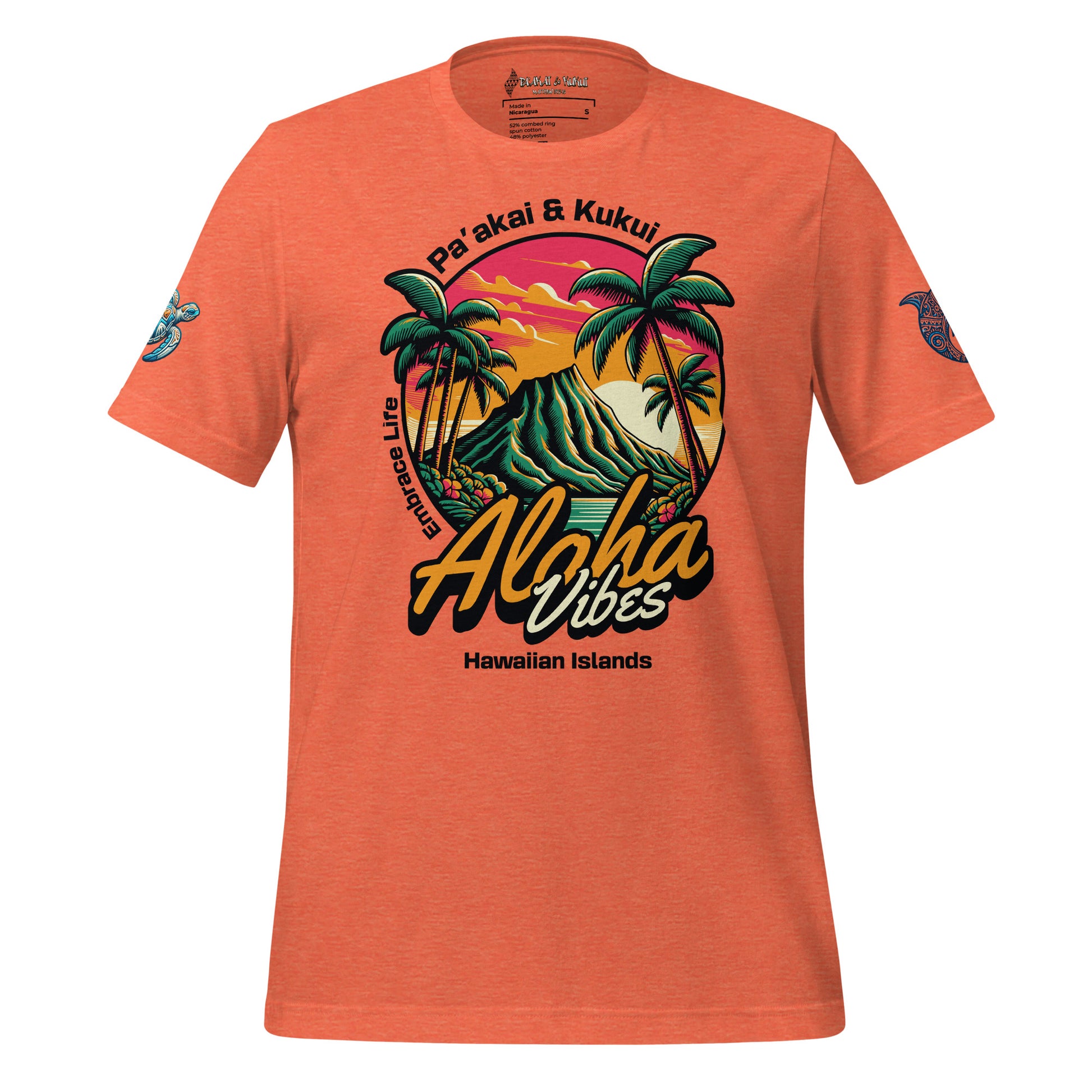Aloha Vibes t-shirt - Womens T-shirt Pa'akai & Kukui