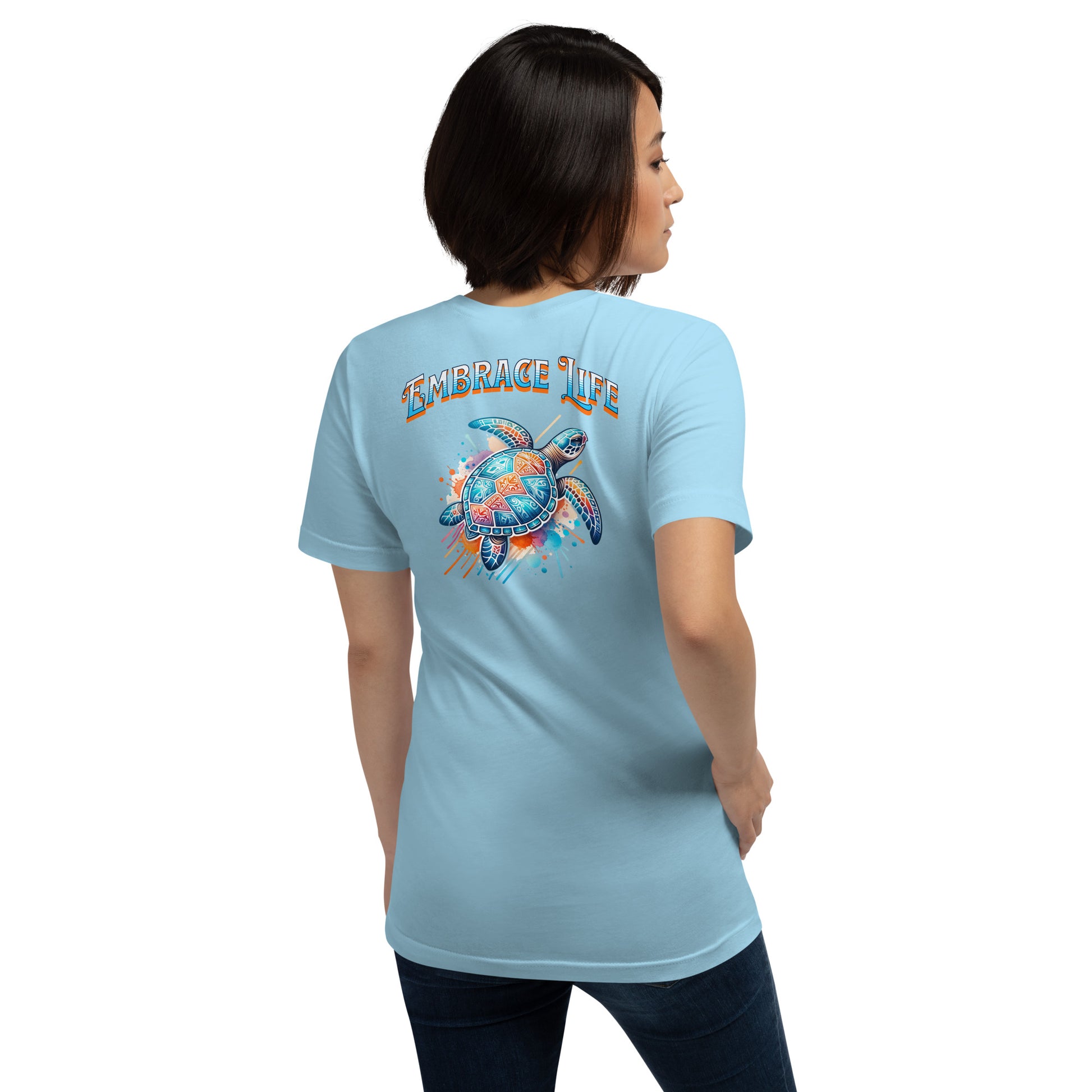 Tribal Sea Turtle t-shirt T-shirt Pa'akai & Kukui