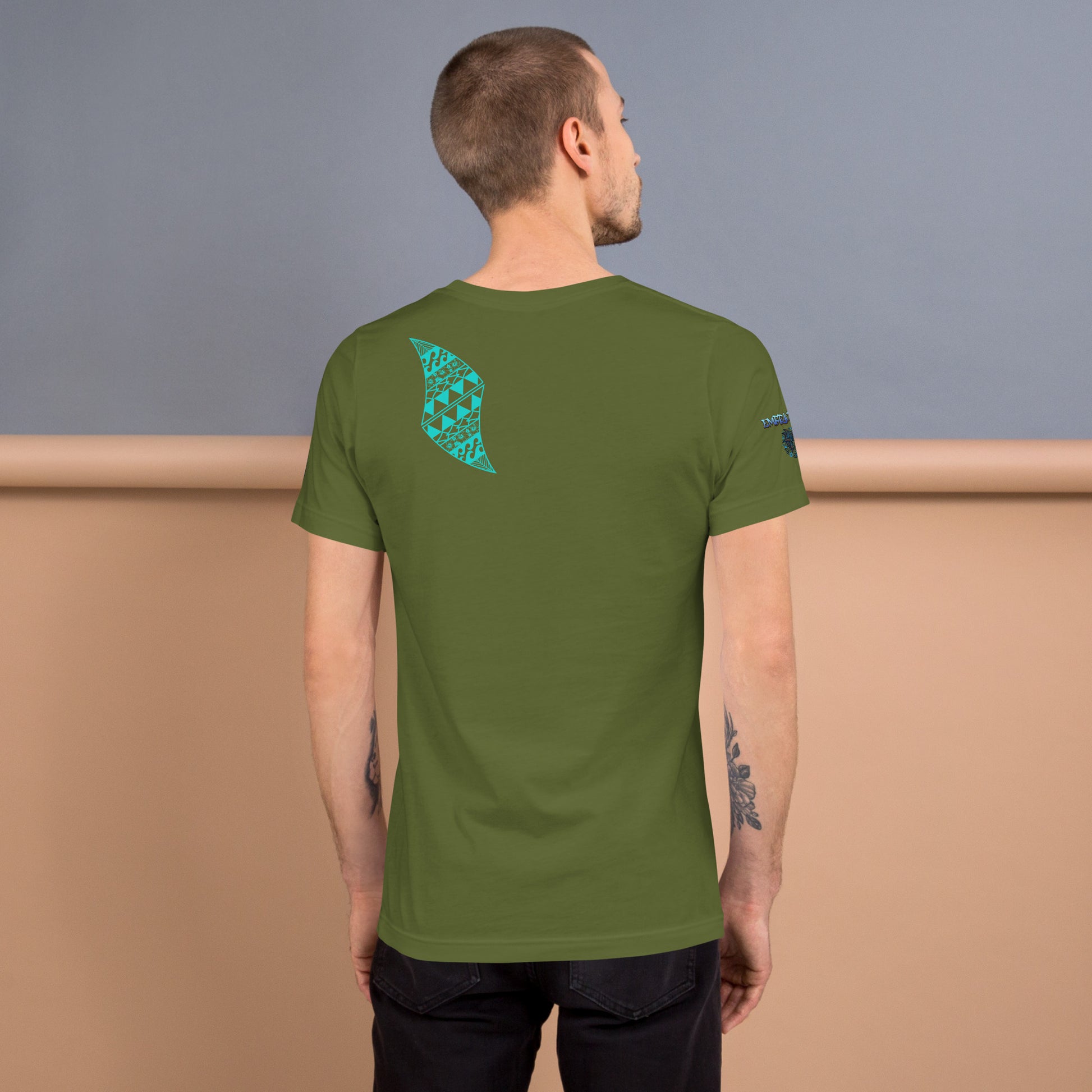 Tribal Shark Unisex t-shirt T-shirt Pa'akai & Kukui