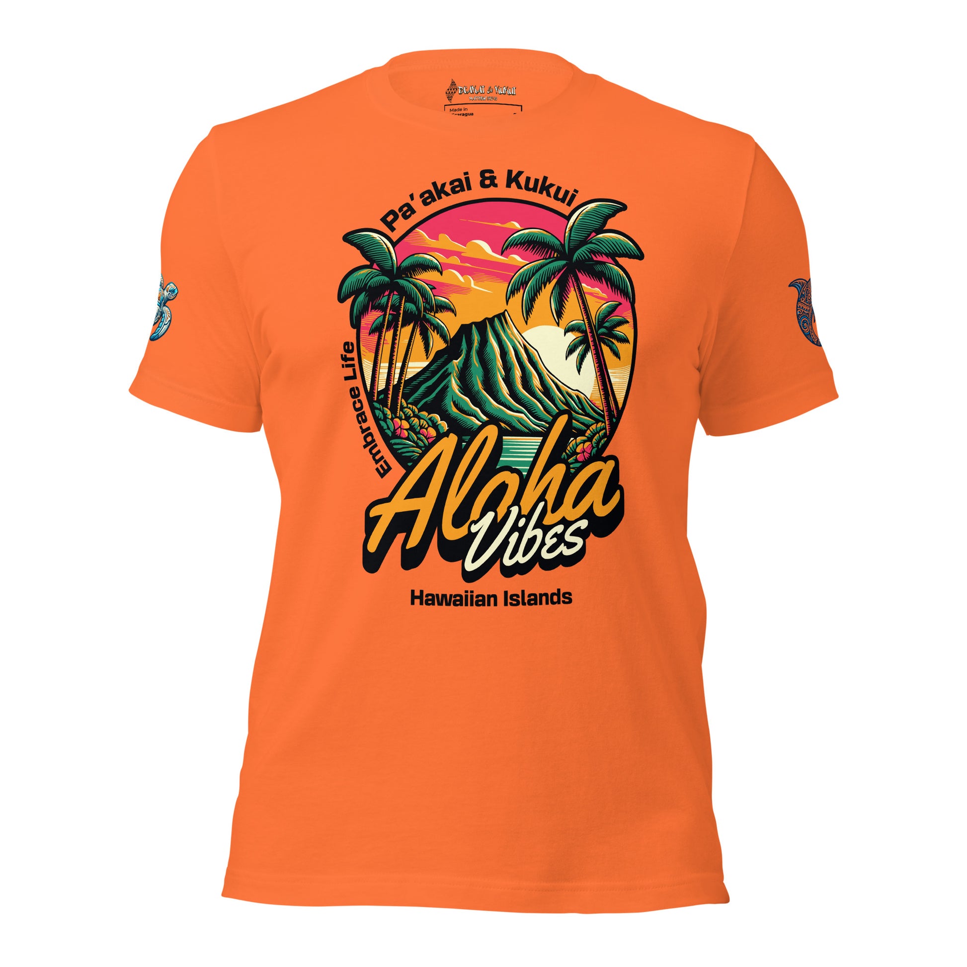 Aloha Vibes t-shirt - Womens T-shirt Pa'akai & Kukui