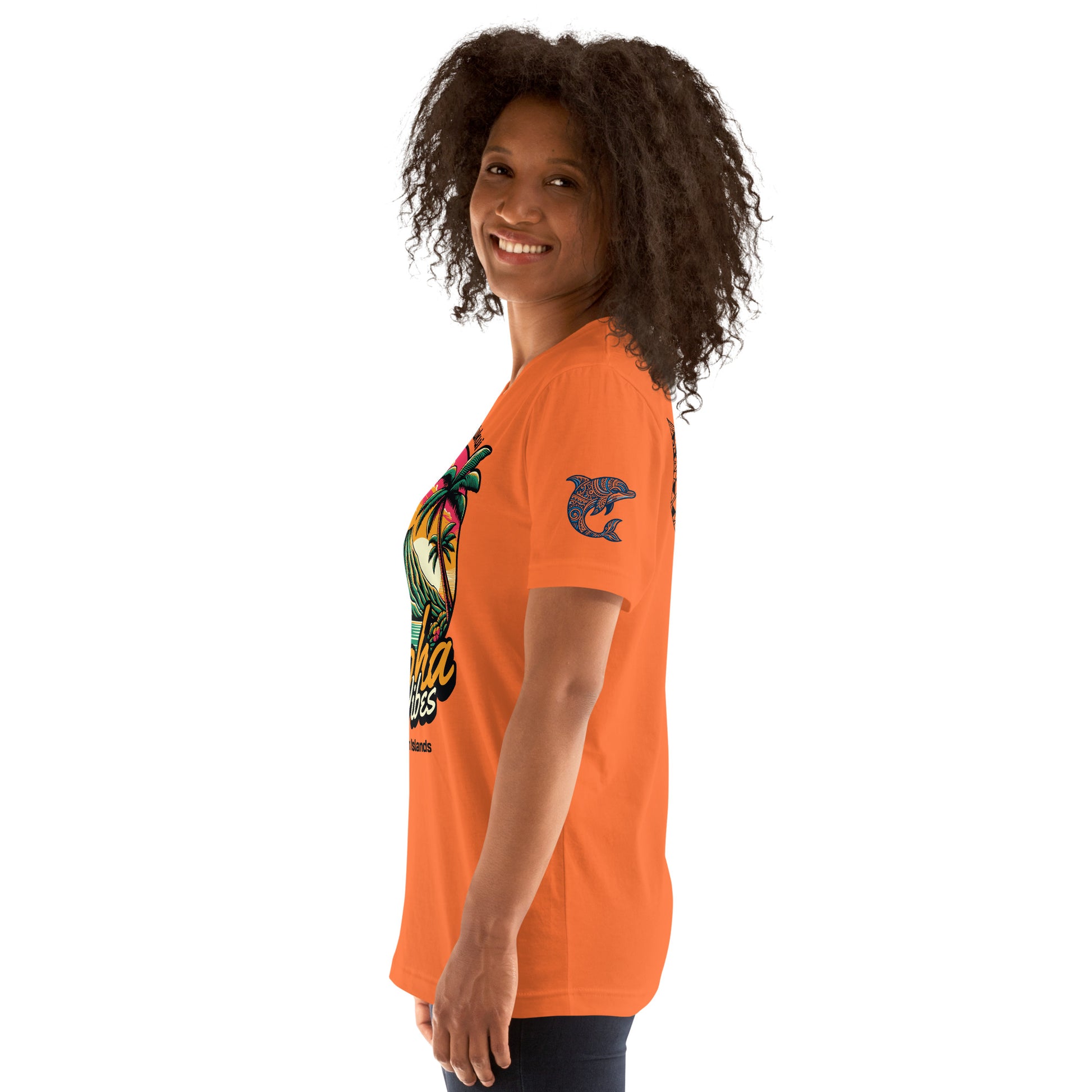 Aloha Vibes t-shirt - Womens T-shirt Pa'akai & Kukui