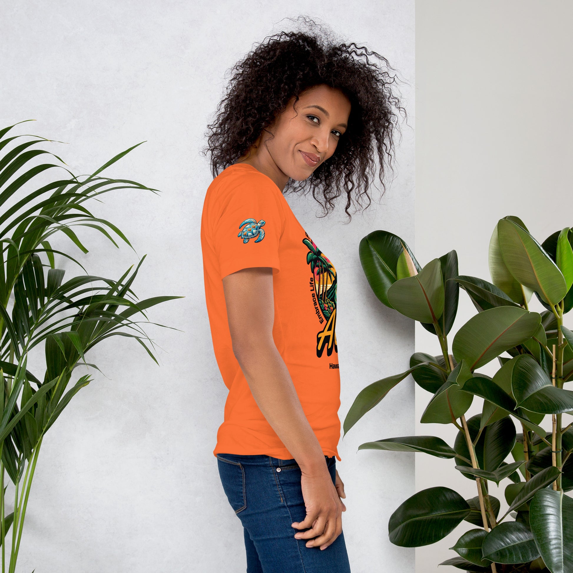 Aloha Vibes t-shirt - Womens T-shirt Pa'akai & Kukui