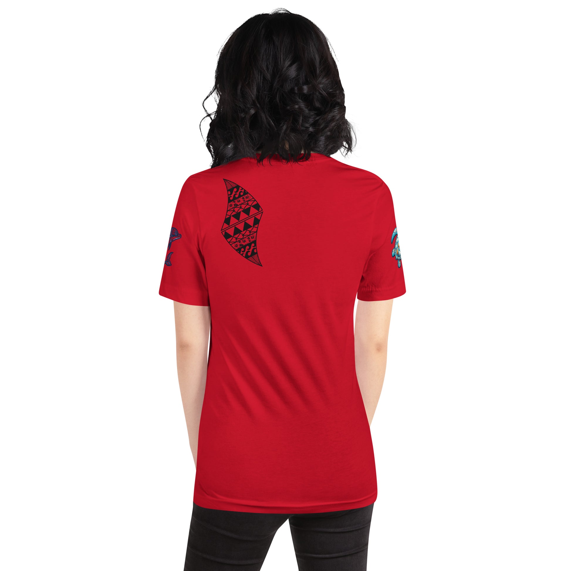 Aloha Vibes (Blue) womens t-shirt T-shirt Pa'akai & Kukui