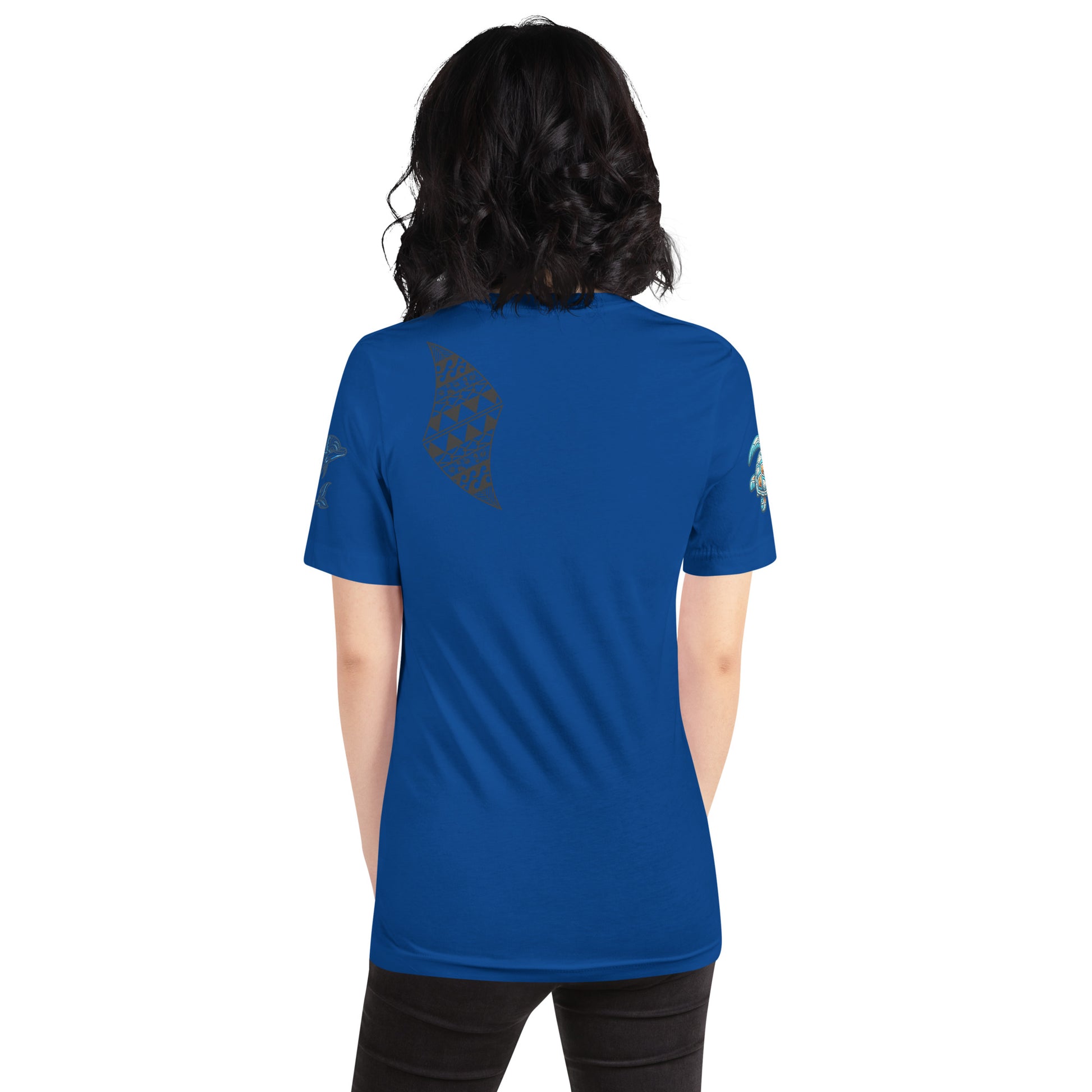 Aloha Vibes (Blue) womens t-shirt T-shirt Pa'akai & Kukui