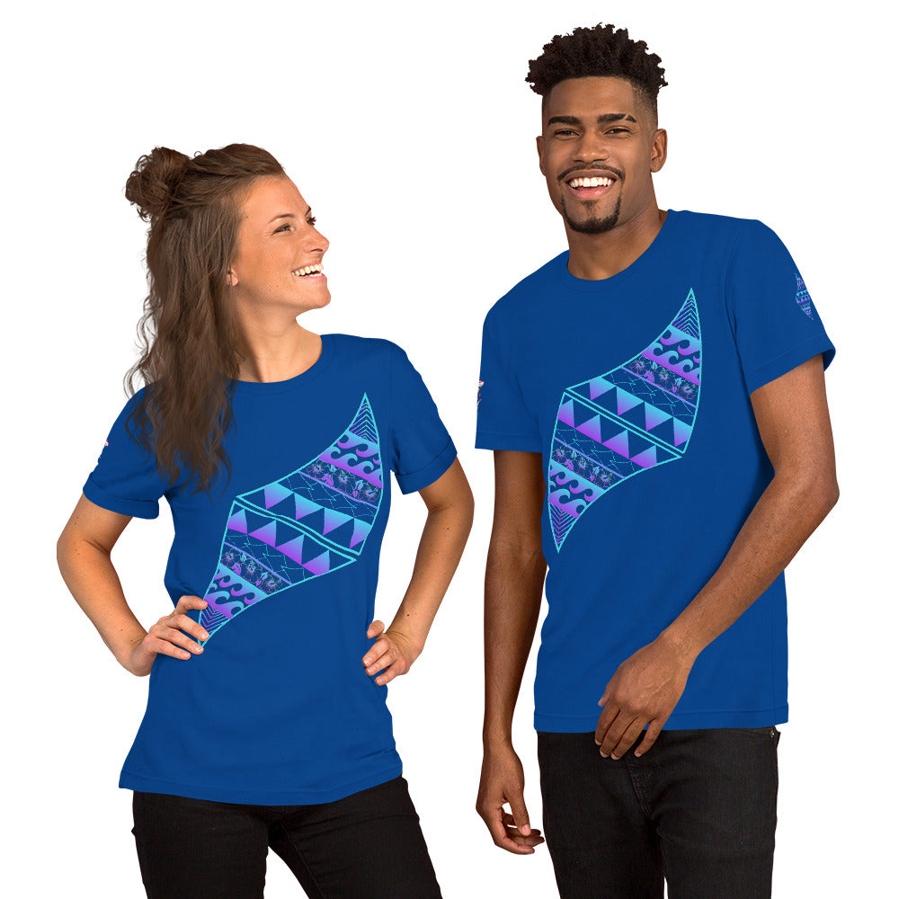 Pa'akai & Kukui Logo - Blue/Purple Gradient T-shirt Pa'akai & Kukui True Royal S