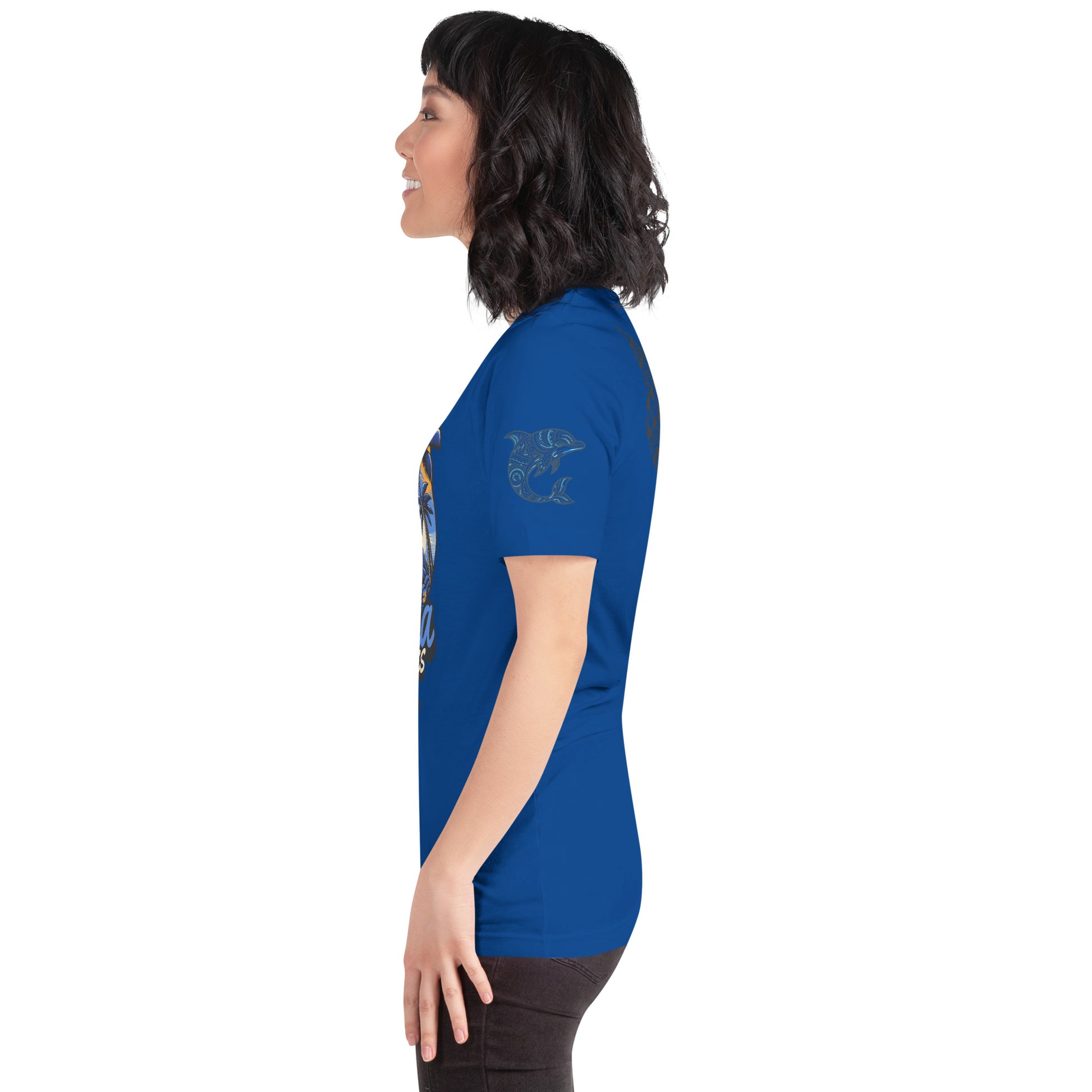 Aloha Vibes (Blue) womens t-shirt T-shirt Pa'akai & Kukui