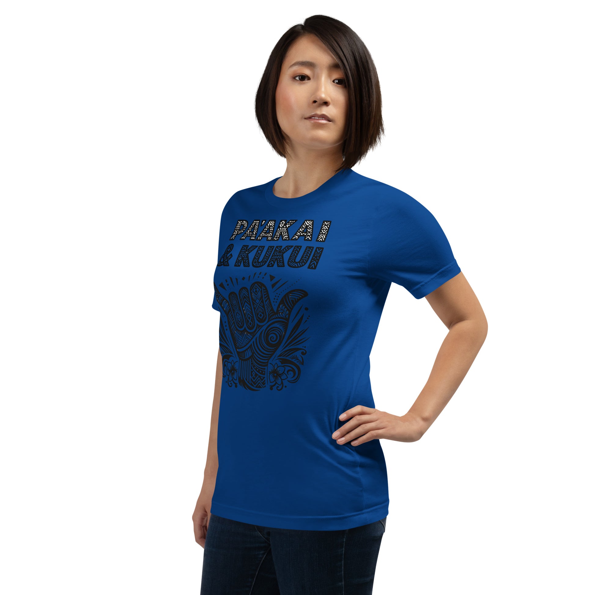 Tribal Shaka T-shirt T-shirt Pa'akai & Kukui