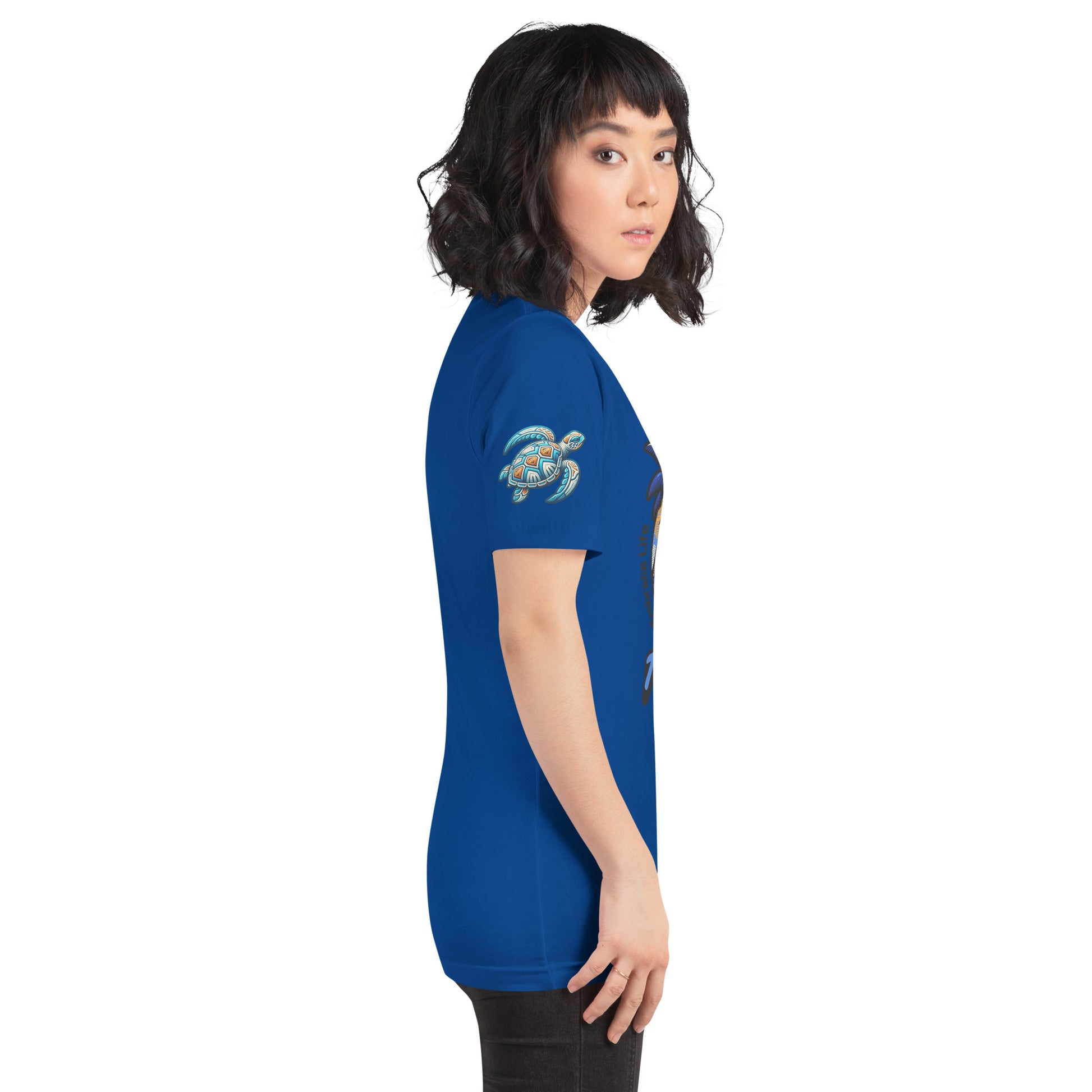 Aloha Vibes (Blue) womens t-shirt T-shirt Pa'akai & Kukui