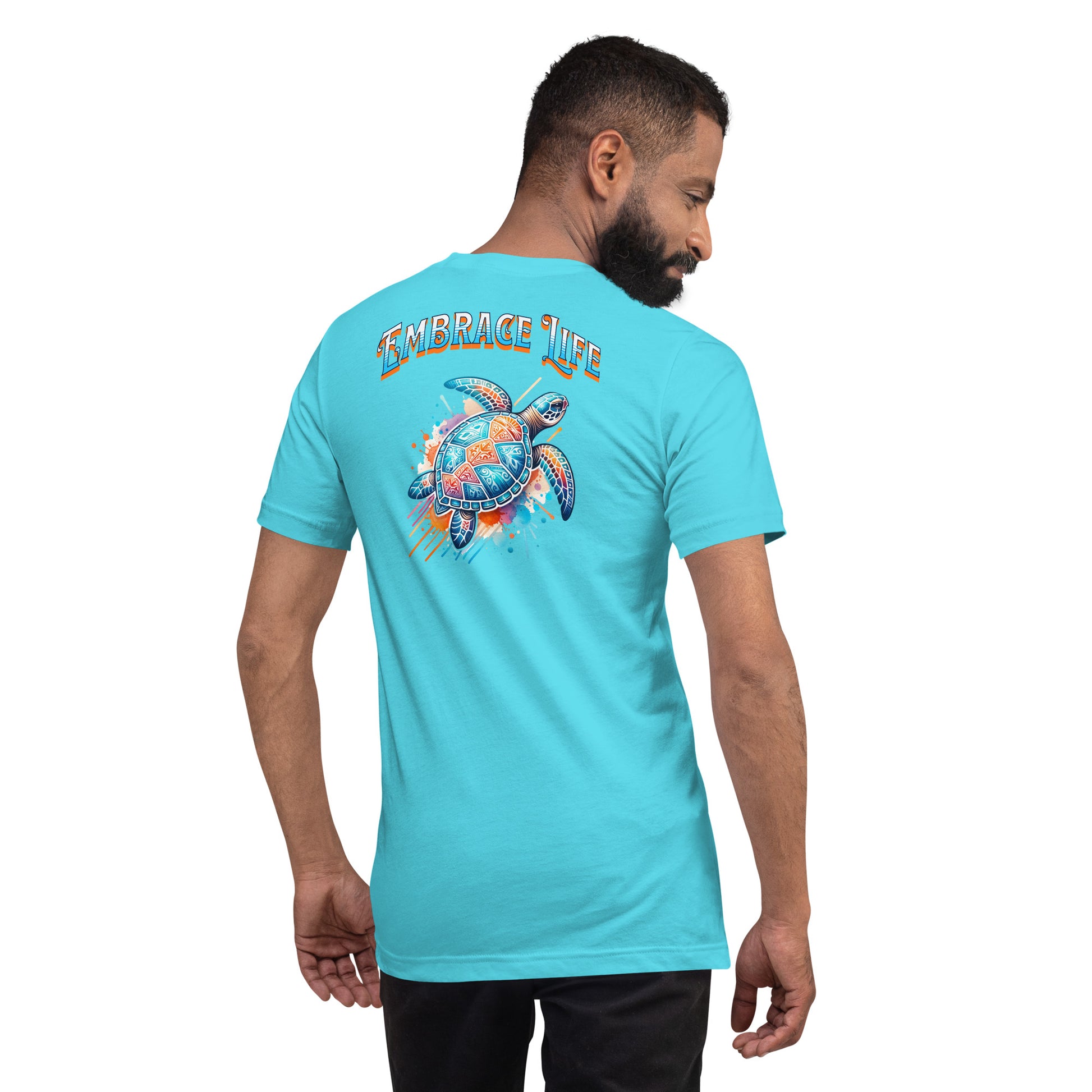 Tribal Sea Turtle t-shirt T-shirt Pa'akai & Kukui