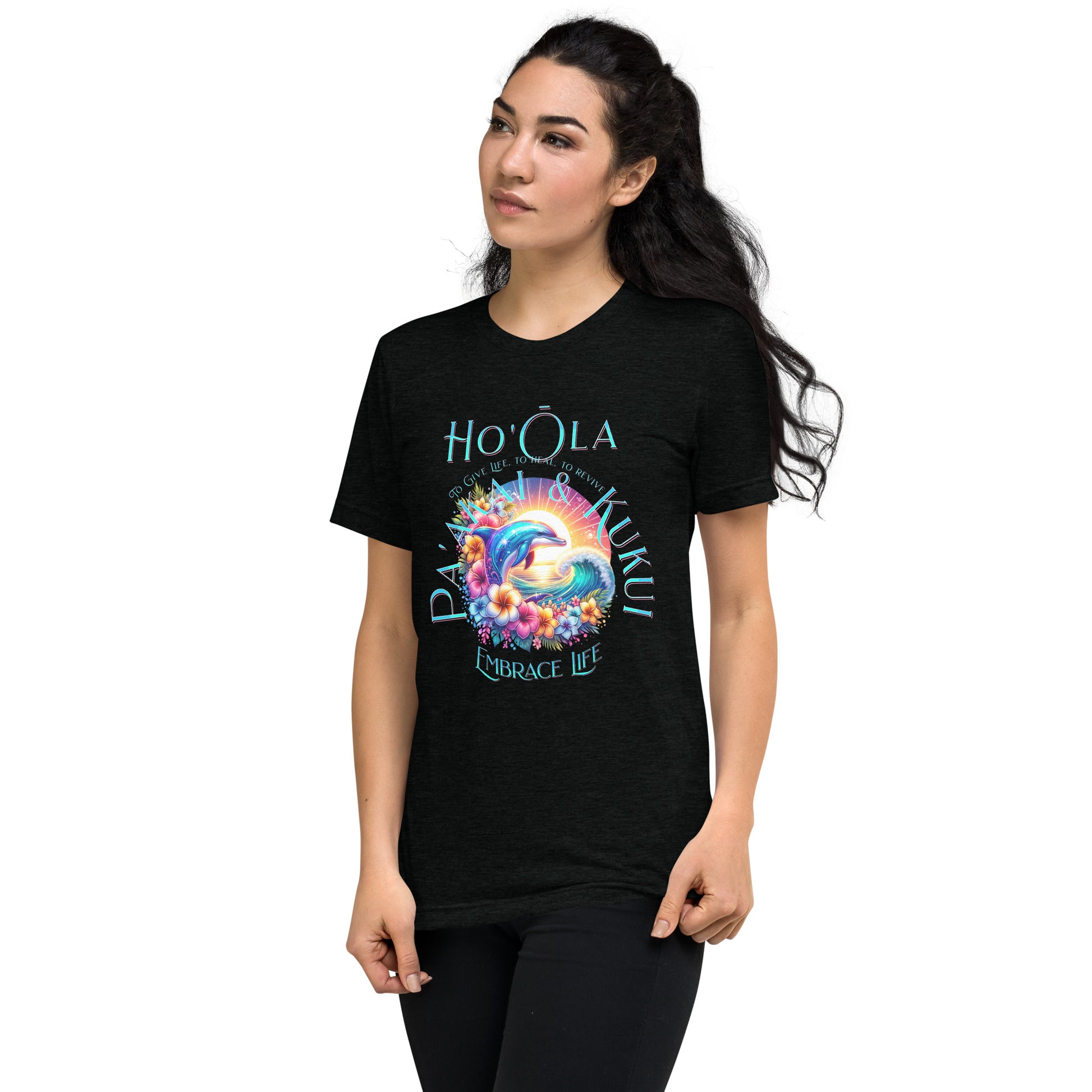 Ho'ōla (To Give Life, To Heal, To Revive) t-shirt T-shirt Pa'akai & Kukui