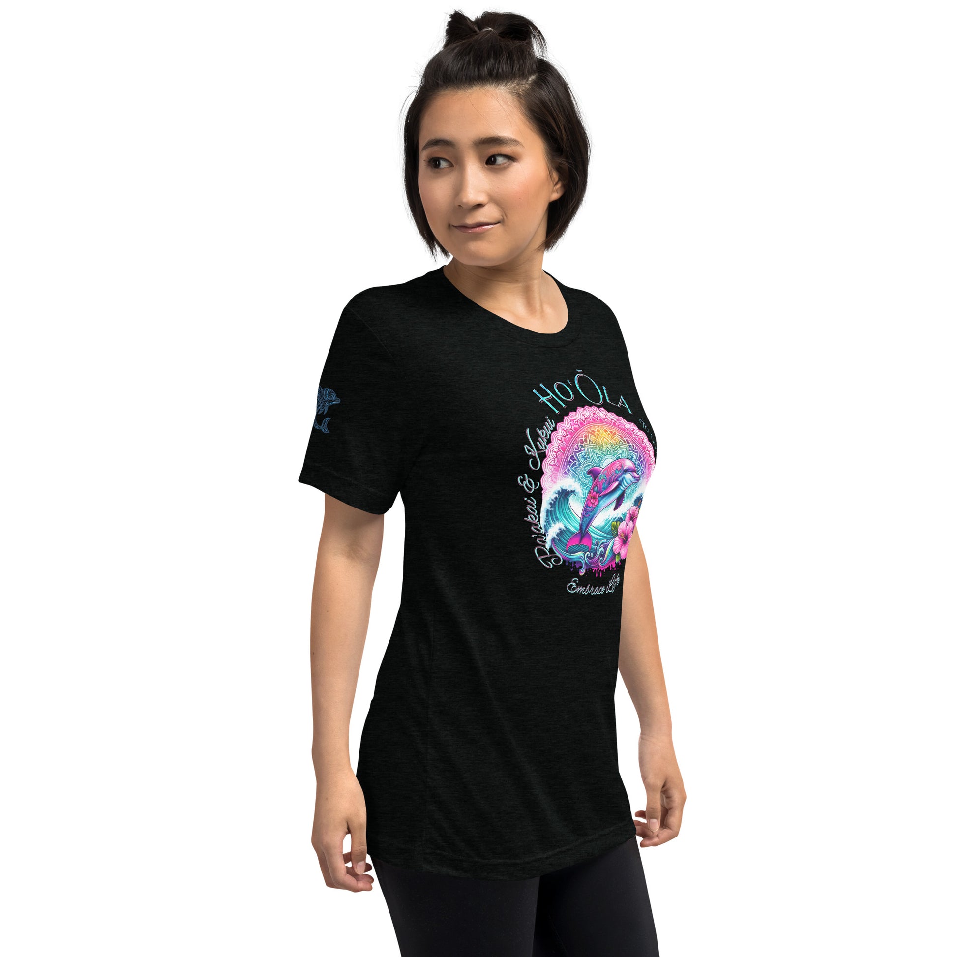 Ho'ōla (To Give Life, To Heal, To Revive) Short sleeve t-shirt T-shirt Pa'akai & Kukui