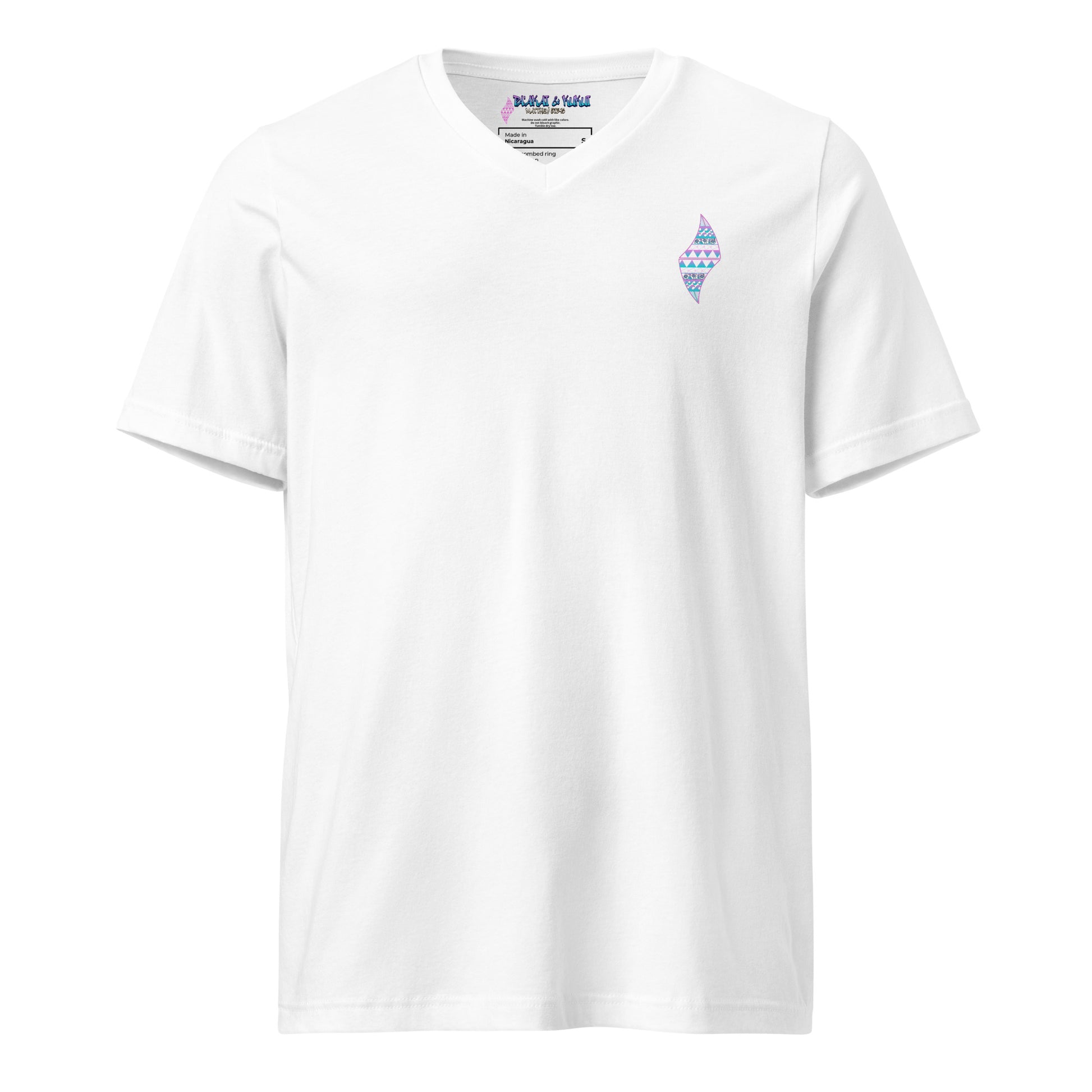 Pa'akai & Kukui Logo V-Neck T-Shirt V-Neck T-shirt Pa'akai & Kukui