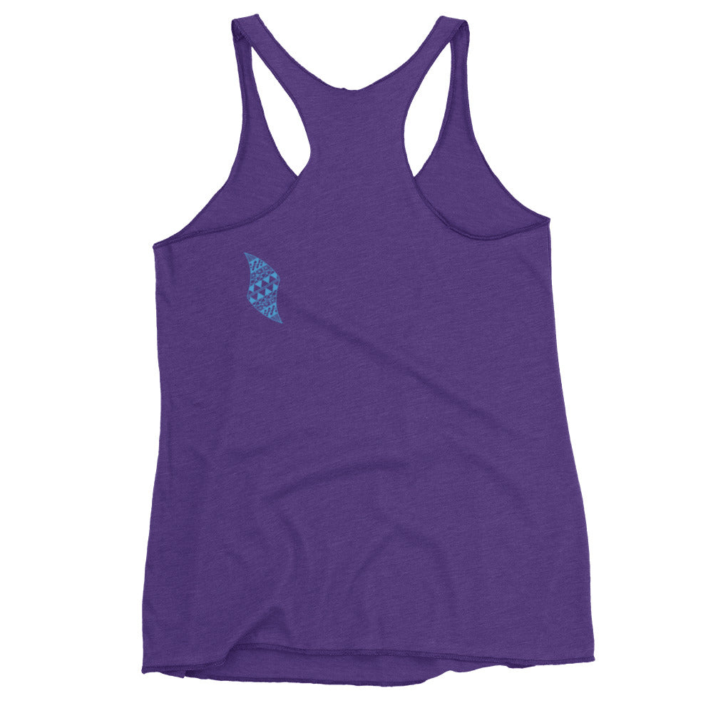 Ke Ola Kahakai - Women's Racerback Tank Top Womens Racerback Tank Top Pa'akai & Kukui