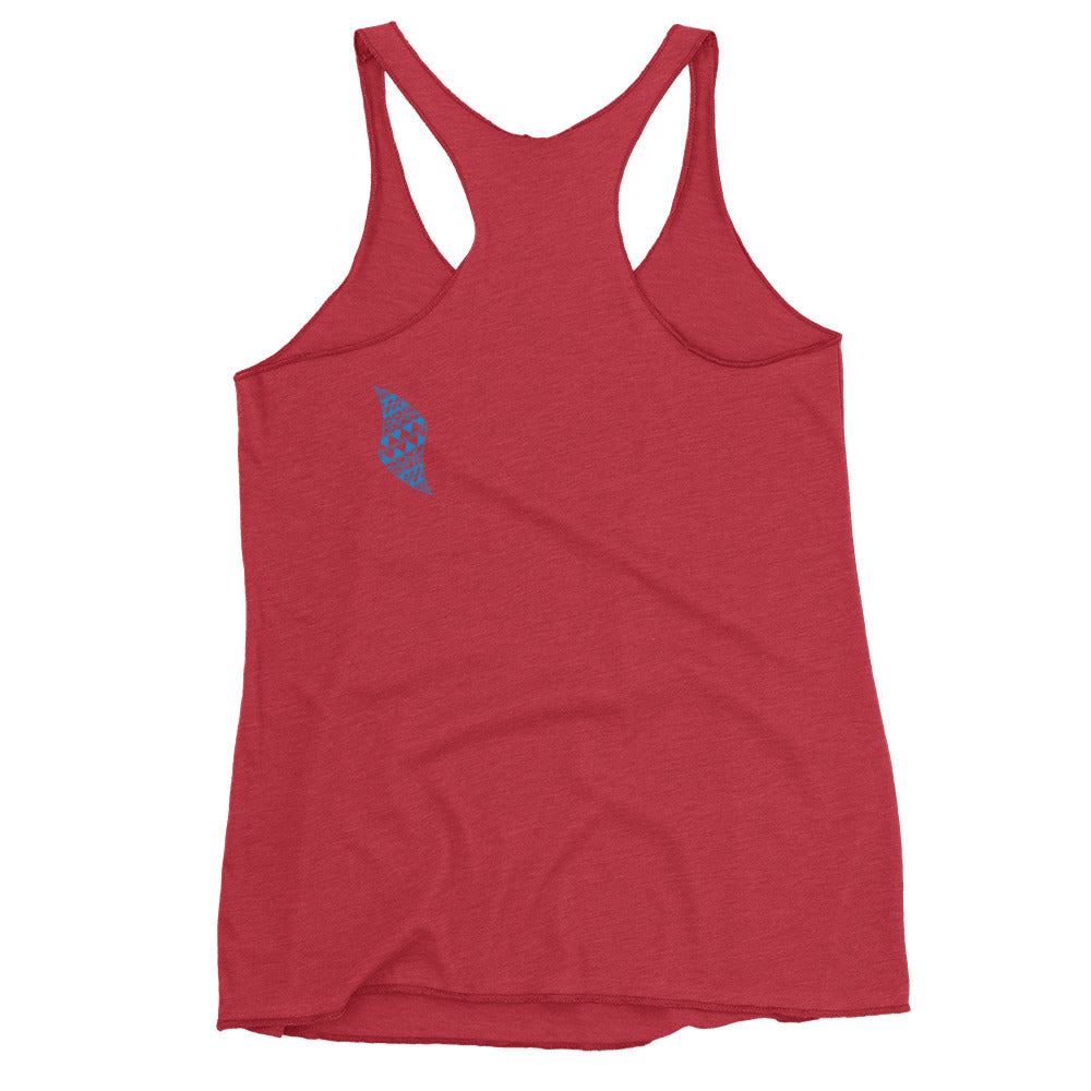 Ke Ola Kahakai - Women's Racerback Tank Top Womens Racerback Tank Top Pa'akai & Kukui