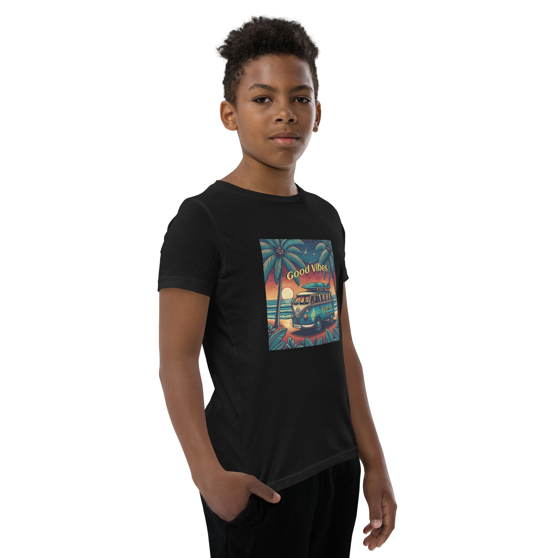 VW Good Vibes Youth Short Sleeve T-Shirt Youth T-shirt Pa'akai & Kukui