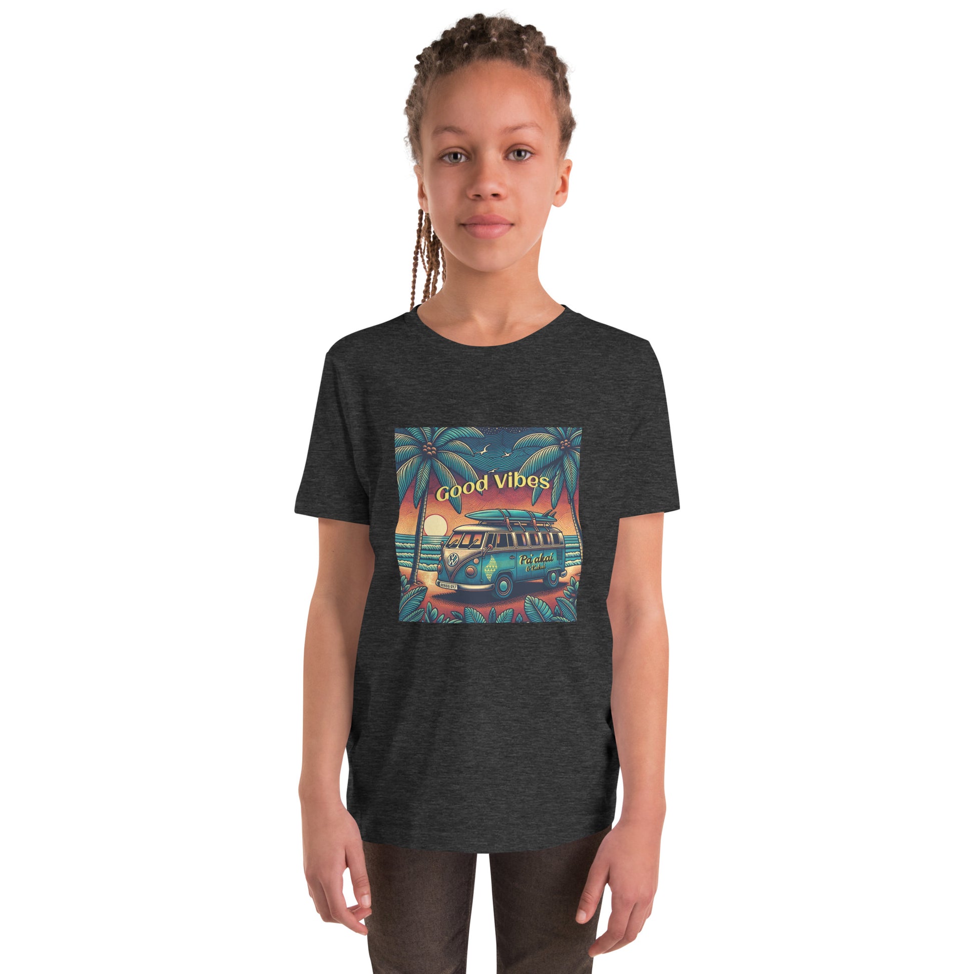VW Good Vibes Youth Short Sleeve T-Shirt Youth T-shirt Pa'akai & Kukui
