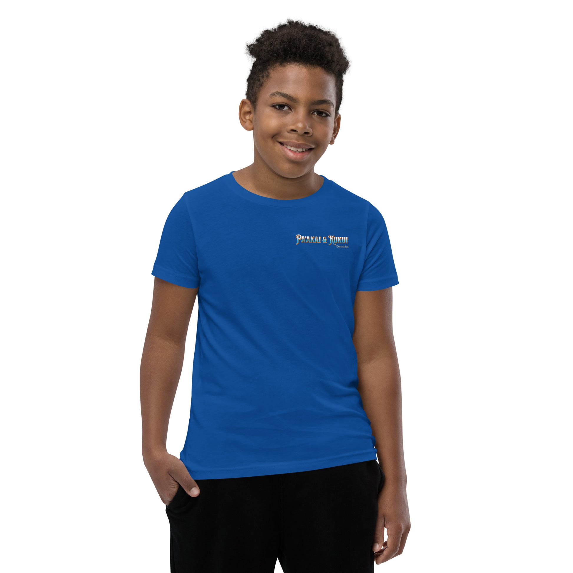 Tribal Sea Turtle - Youth Short Sleeve T-Shirt T-shirt Pa'akai & Kukui