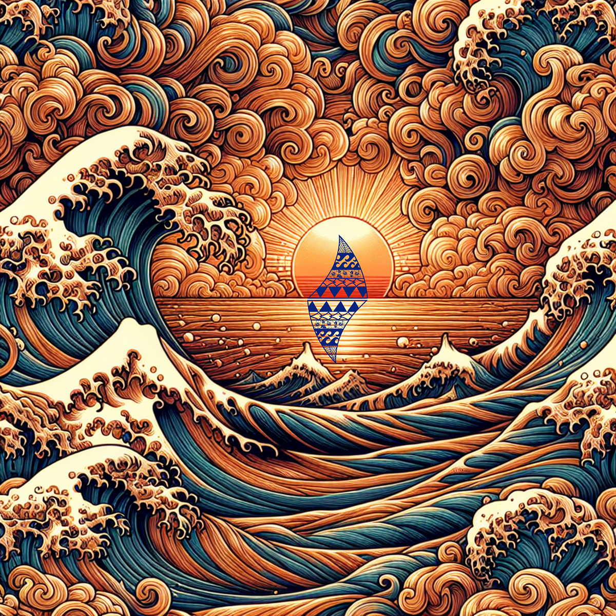 Japanese Wave Art