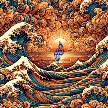 Japanese Wave Art