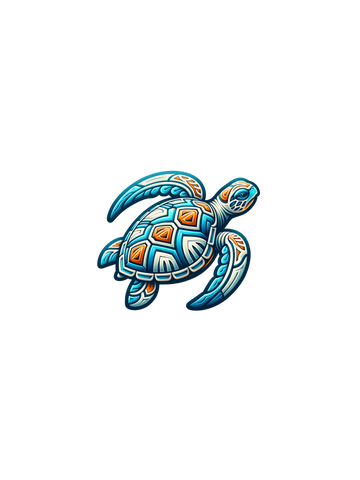 Tribal Sea Turtle