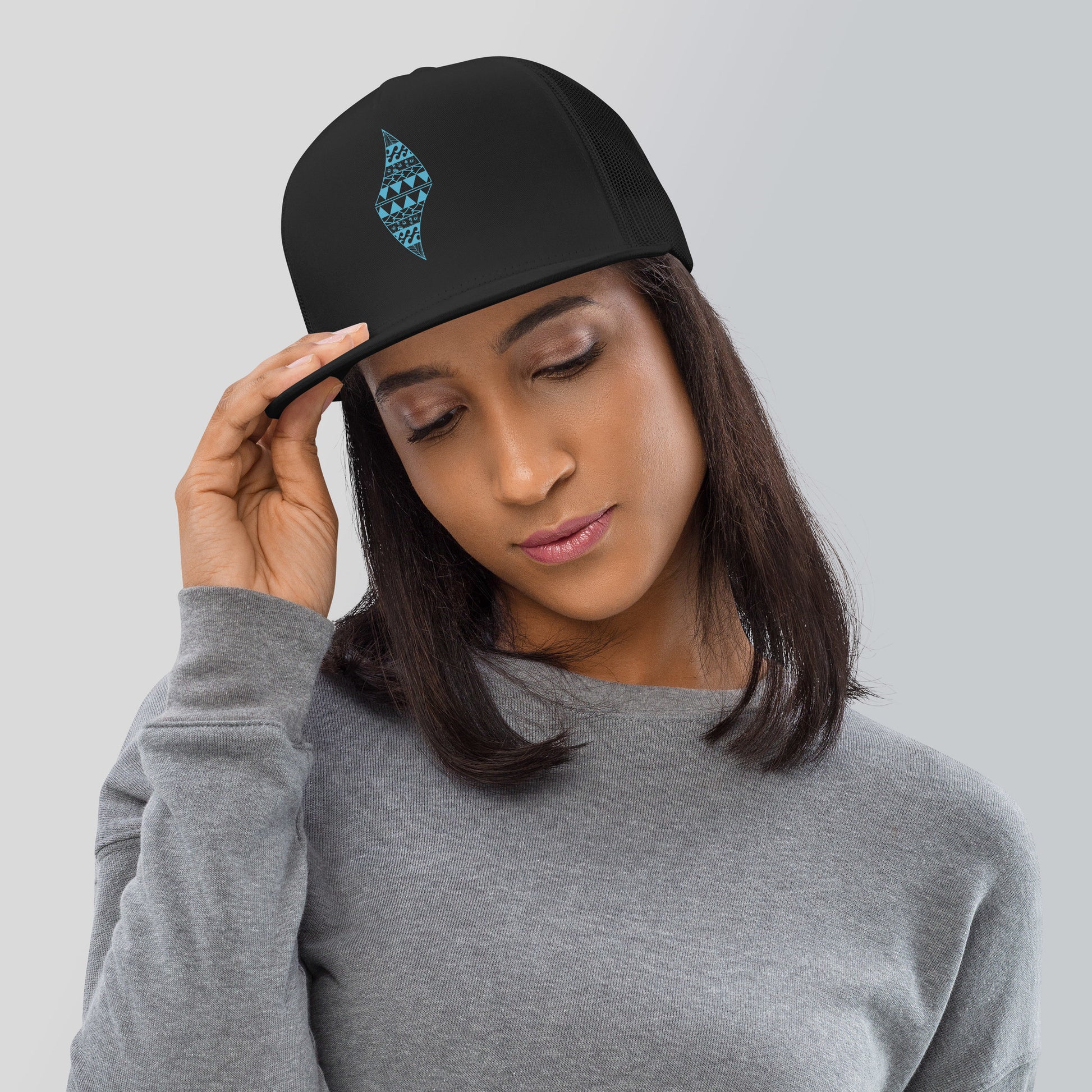 Pa'akai & Kukui Logo Trucker Cap Trucker Hat Pa'akai & Kukui