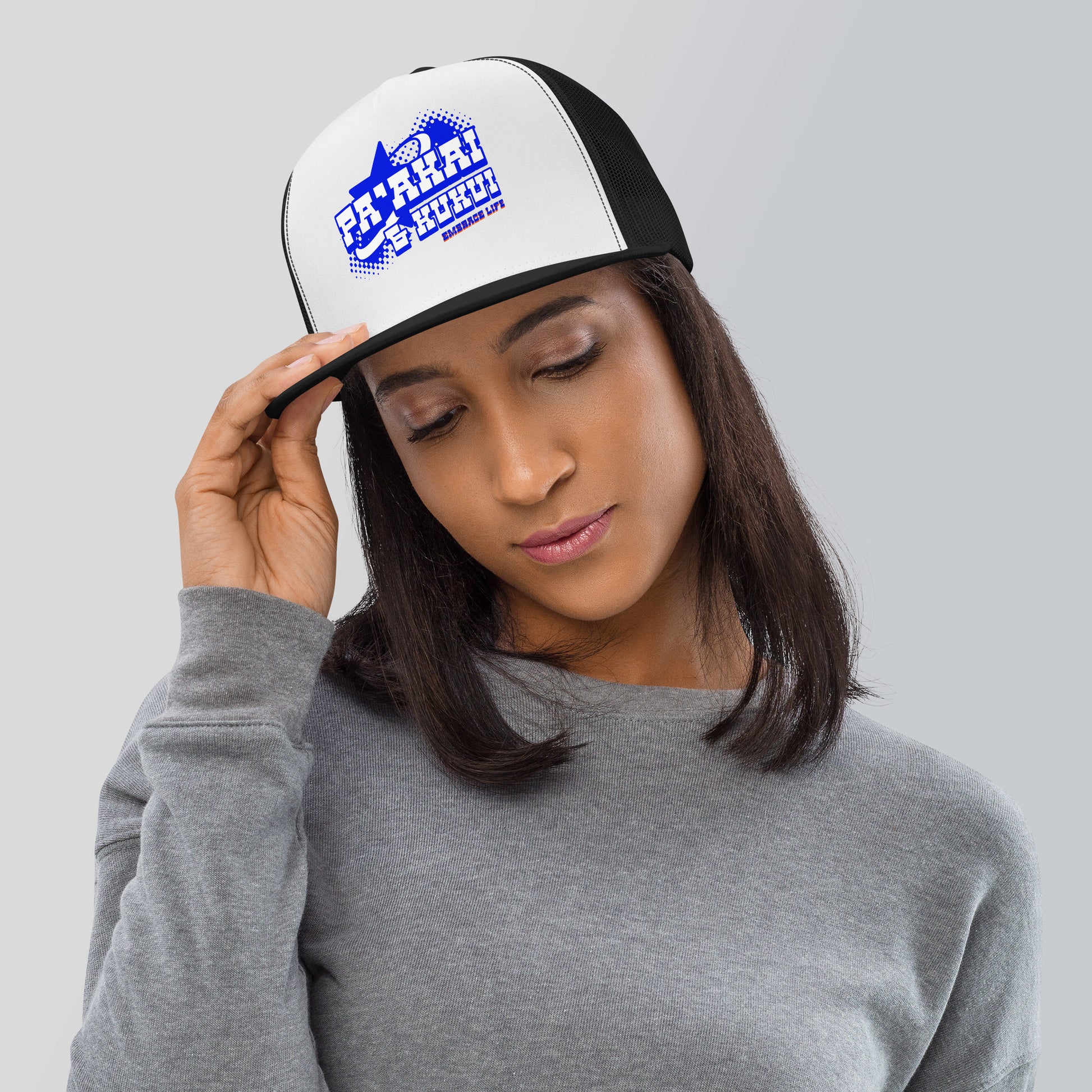 Kūikawā Trucker Cap Trucker Hat Pa'akai & Kukui