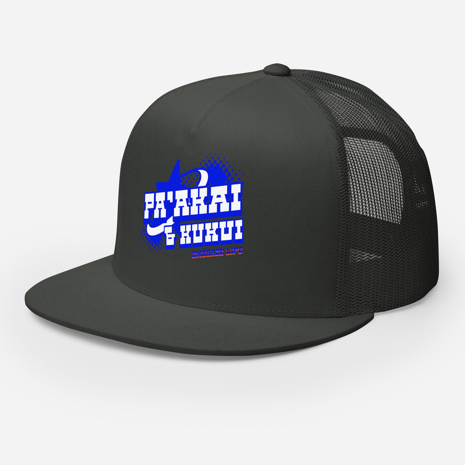 Kūikawā Trucker Cap Trucker Hat Pa'akai & Kukui