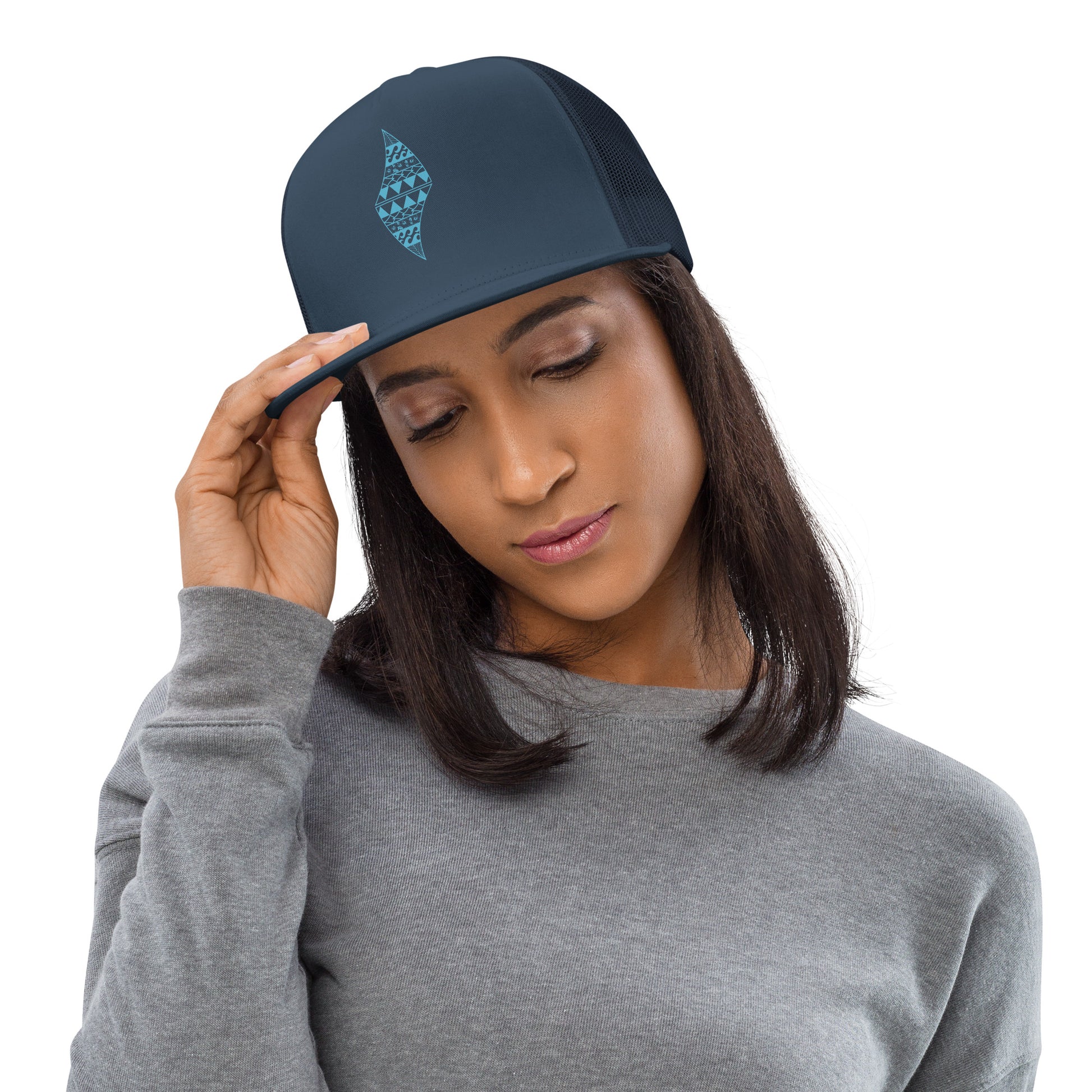 Pa'akai & Kukui Logo Trucker Cap Trucker Hat Pa'akai & Kukui